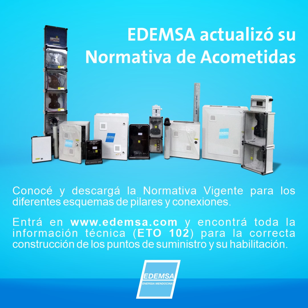 Edemsa - #Atención #EDEMSA actualizó su Normativa de... | Facebook