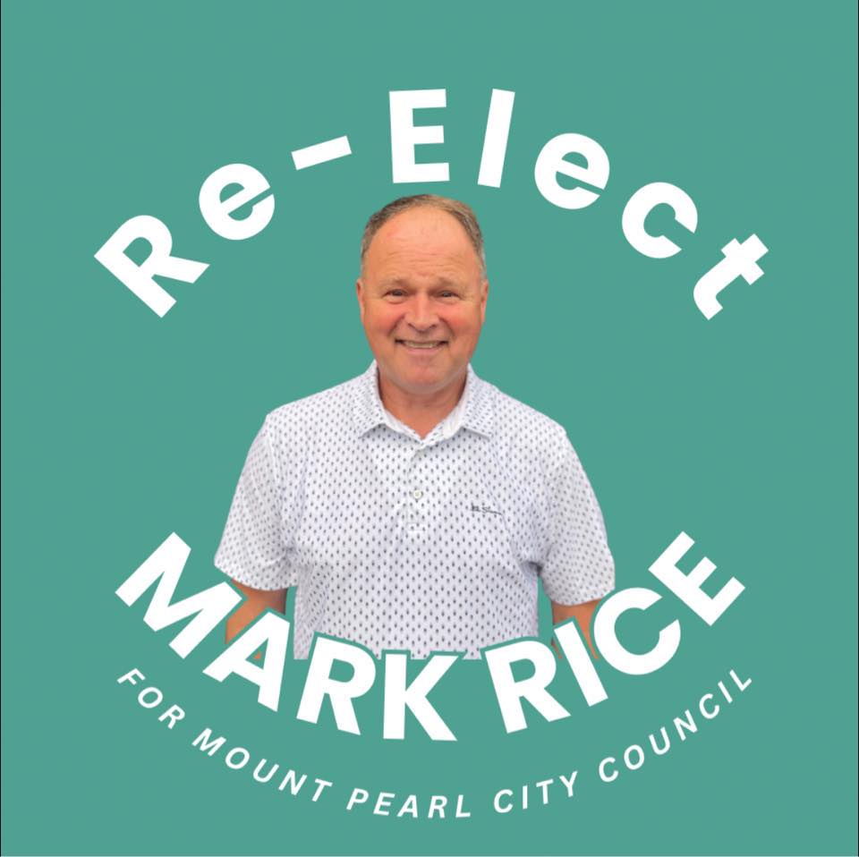 Mark Rice Mount Pearl City Councillor