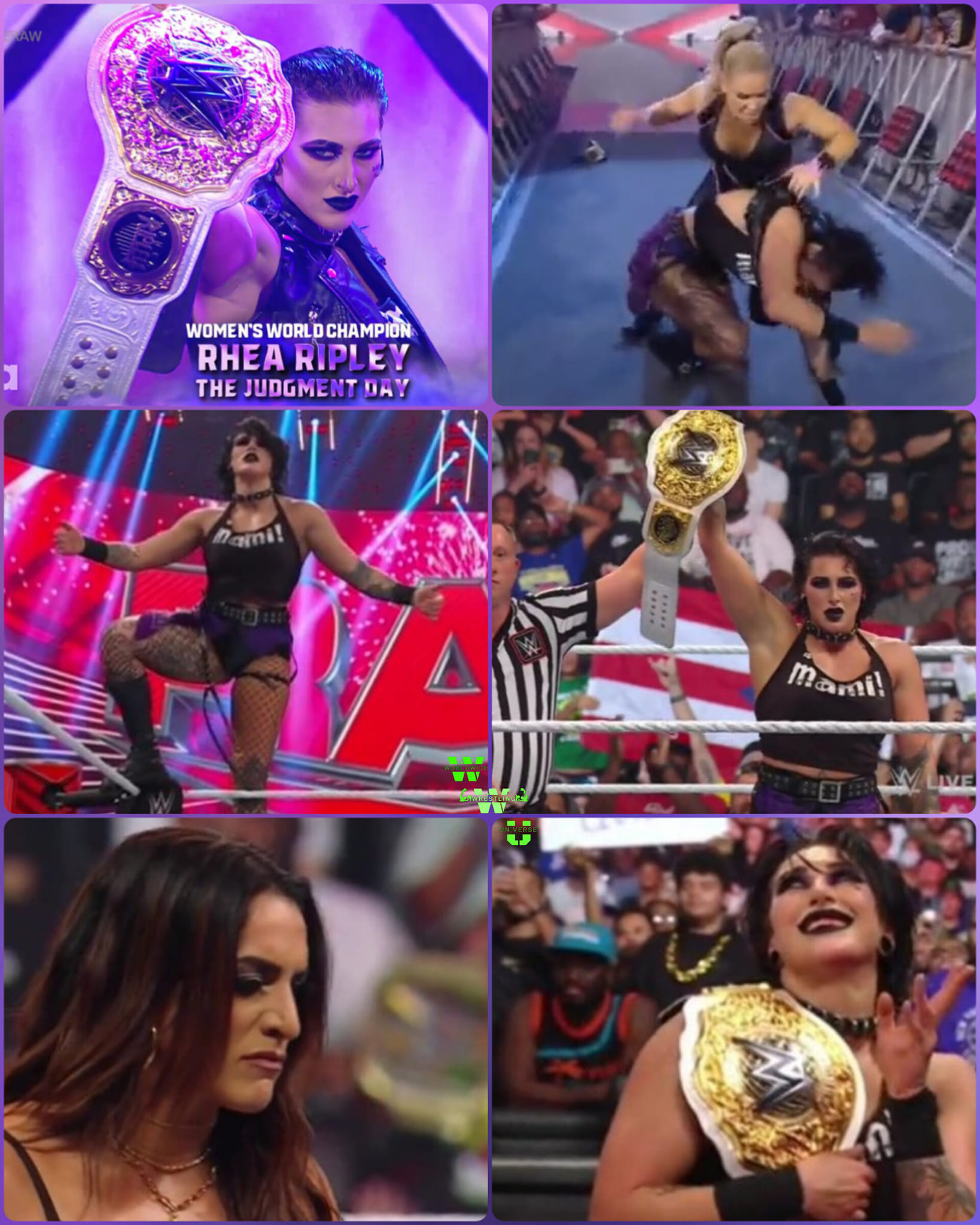 Congratulations to Rhea Ripley... - Worldwide WWE Universe | Facebook