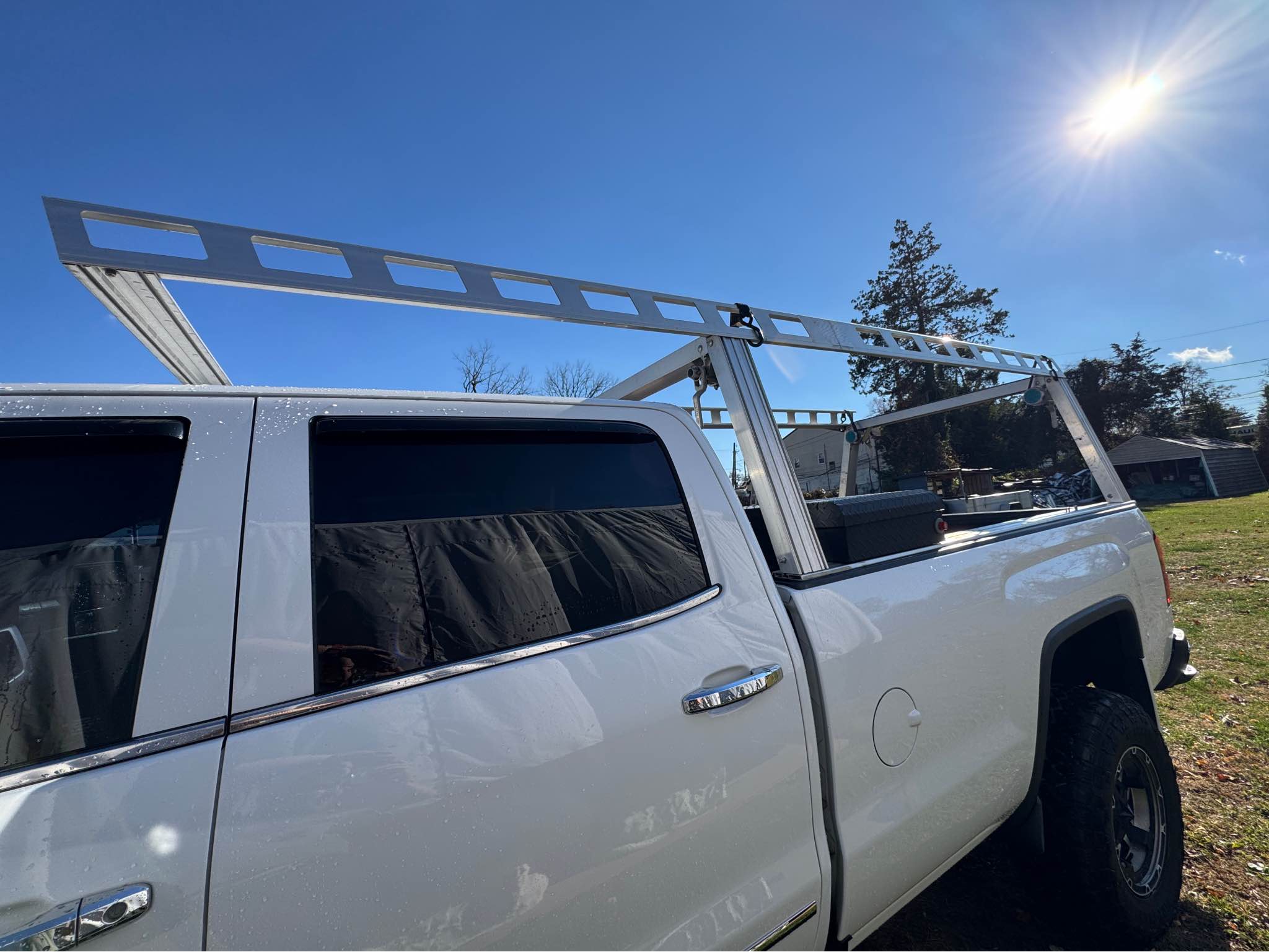 System One Aluminum Ladder Rack 8ft w/Winches - Ladders - Feasterville ...