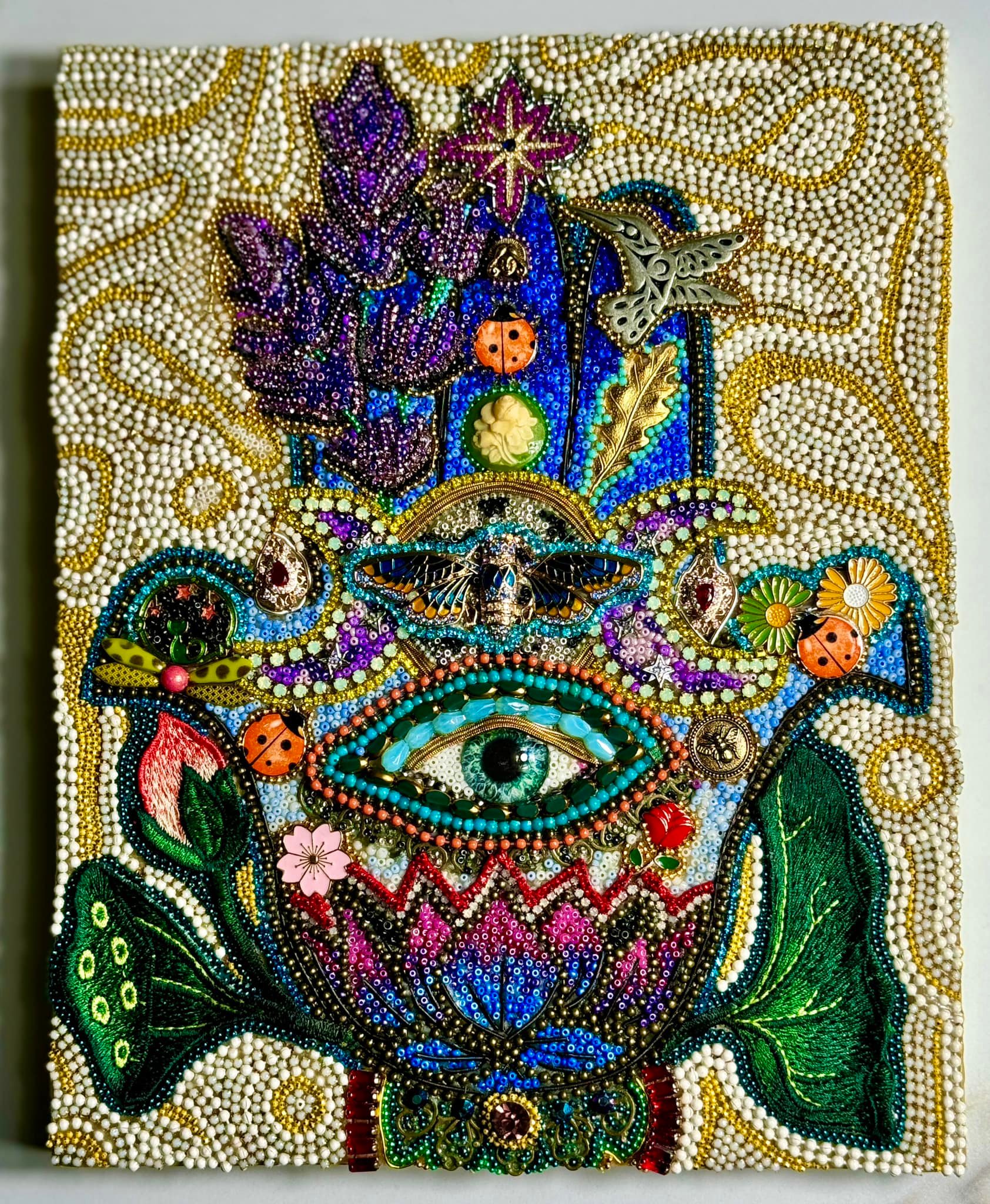 Handmade Talisman with Spiritual Symbols for Health and Wellness