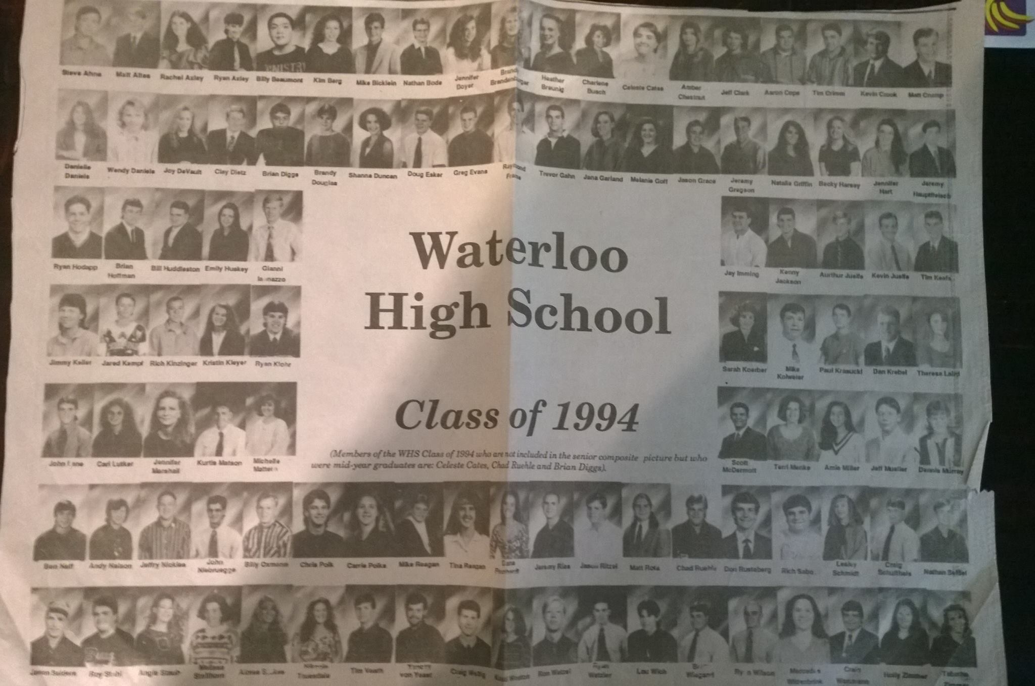 Waterloo Illinois High School Class of 1994