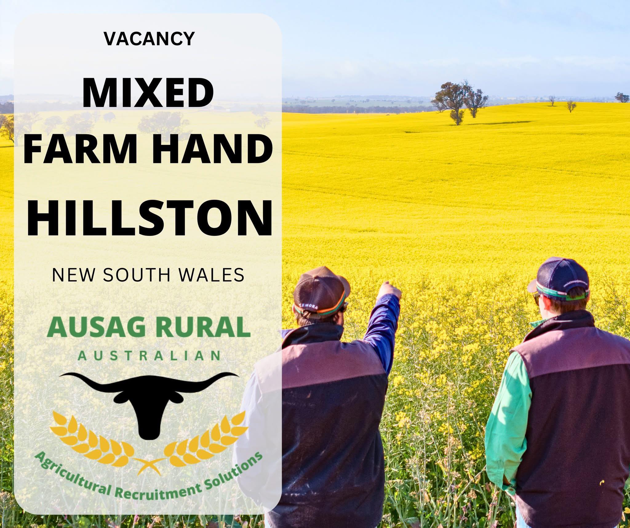 hillston community notice board. | MIXED FARM HAND, HILLSTON NSW | Facebook
