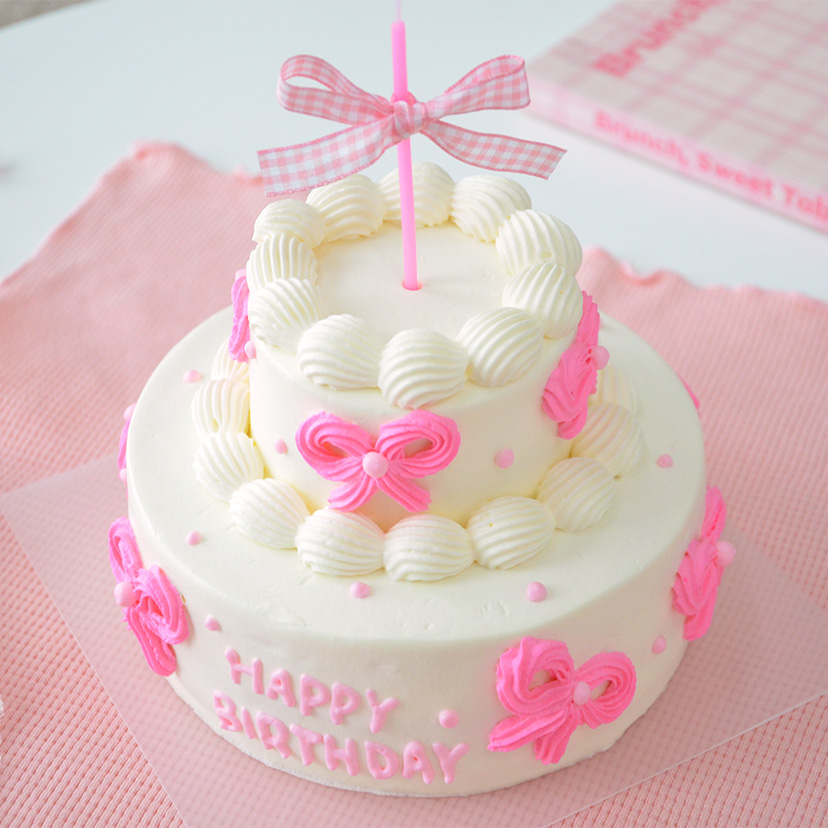 🎂二段ケーキのレシピ、つぶれるのを防ぐのせ方・作り方🎂 writer