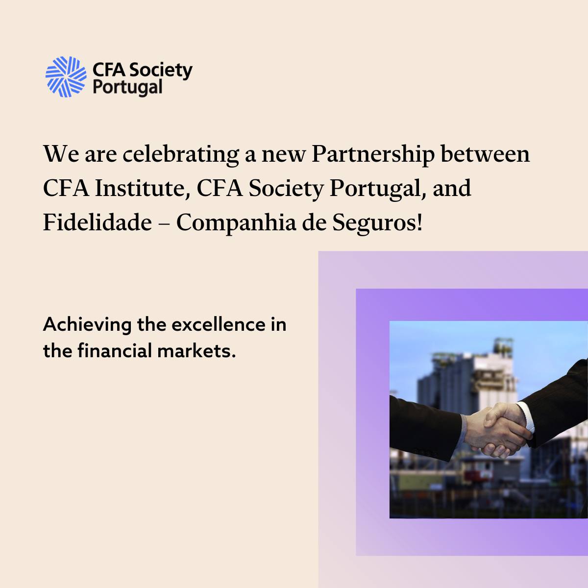 Exciting News! 🎉 We are thrilled to... - CFA Society Portugal | Facebook