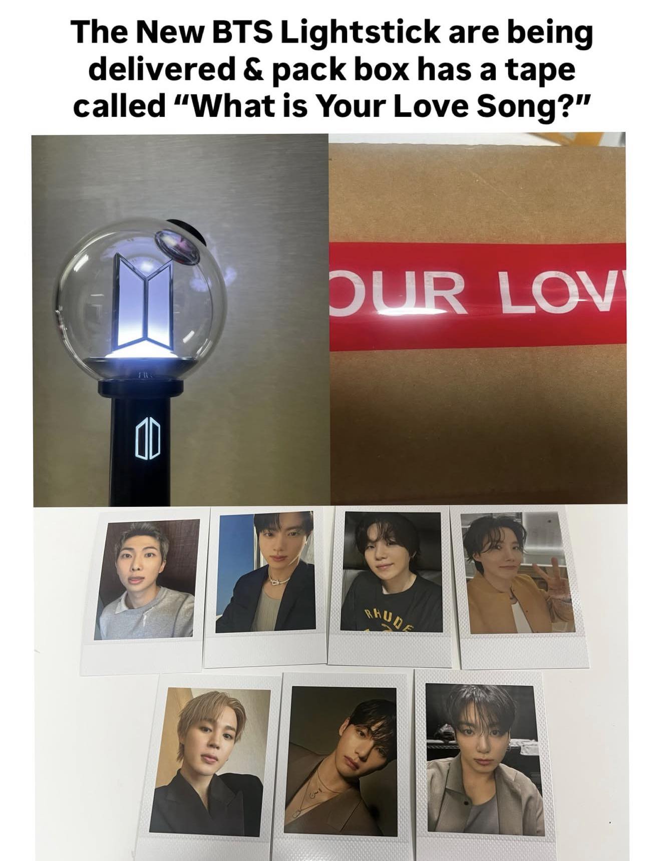 📰 BTS Lightstick Delivery Update Fans spotted the NEW BTS Army