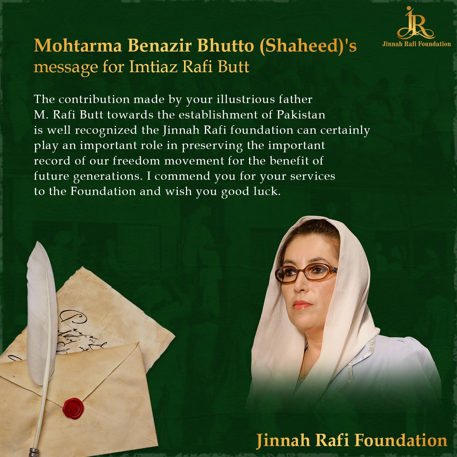 The book called ‘’My Dear Quaid-e-Azam’... - Imtiaz Rafi Butt | Facebook