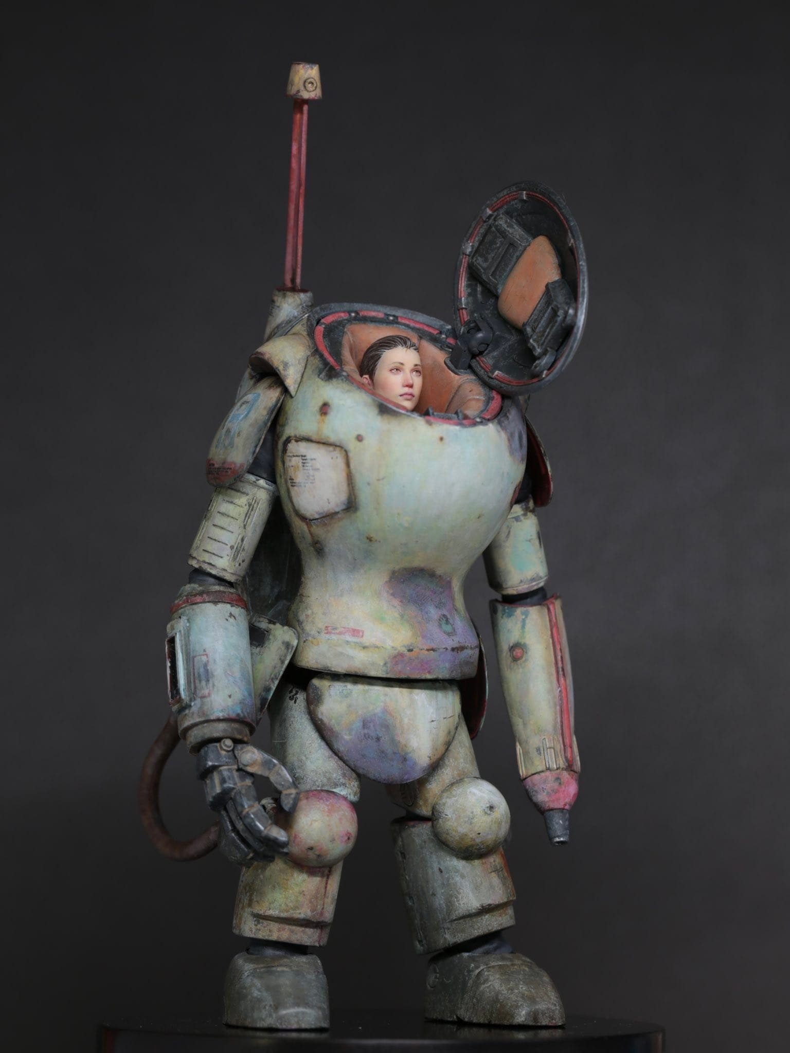 S.A.F.S. Kaiyodo 1/35 plastic kit by 越智信善 TW @ ochi_0033 #Art