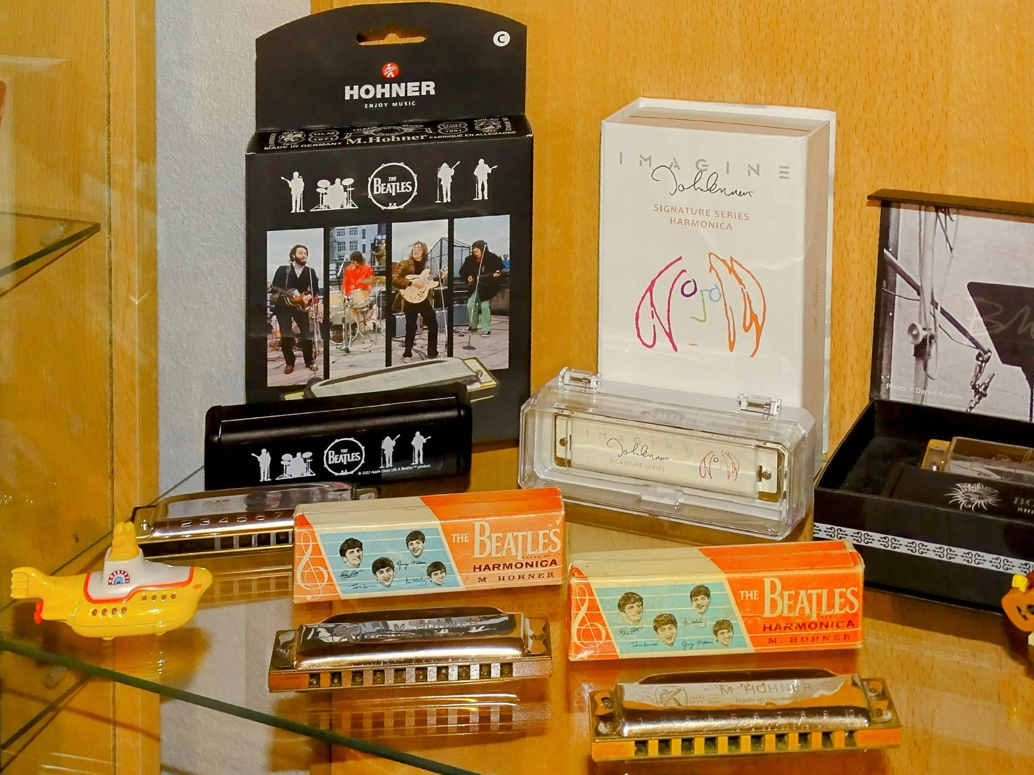 John Lennon's long-lost Hohner harmonica, featured on Beatles