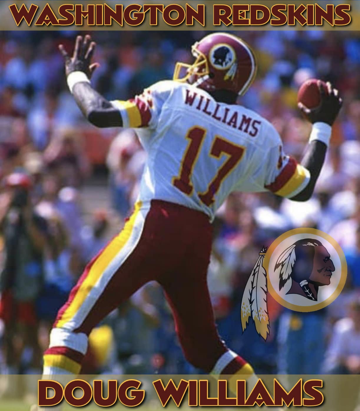 Washington Redskins quarterback number 17