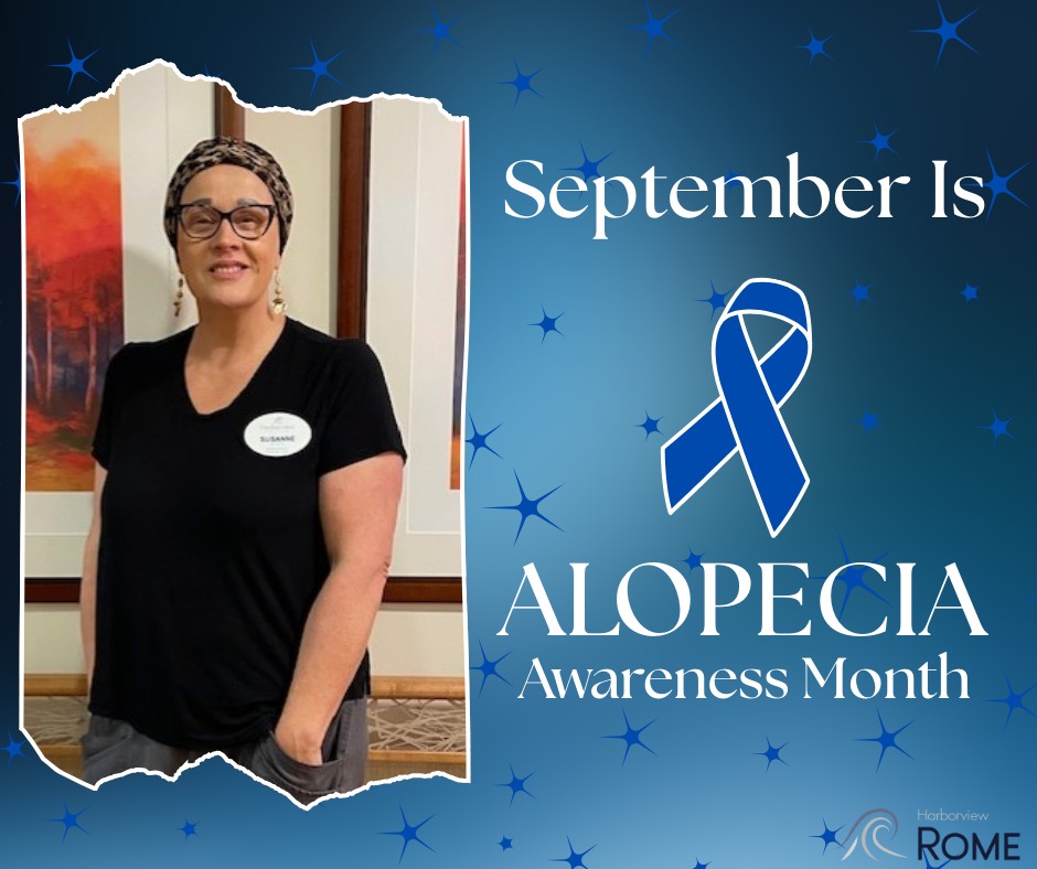 Harborview - 💙 September is Alopecia Awareness Month 💙 And today, we ...