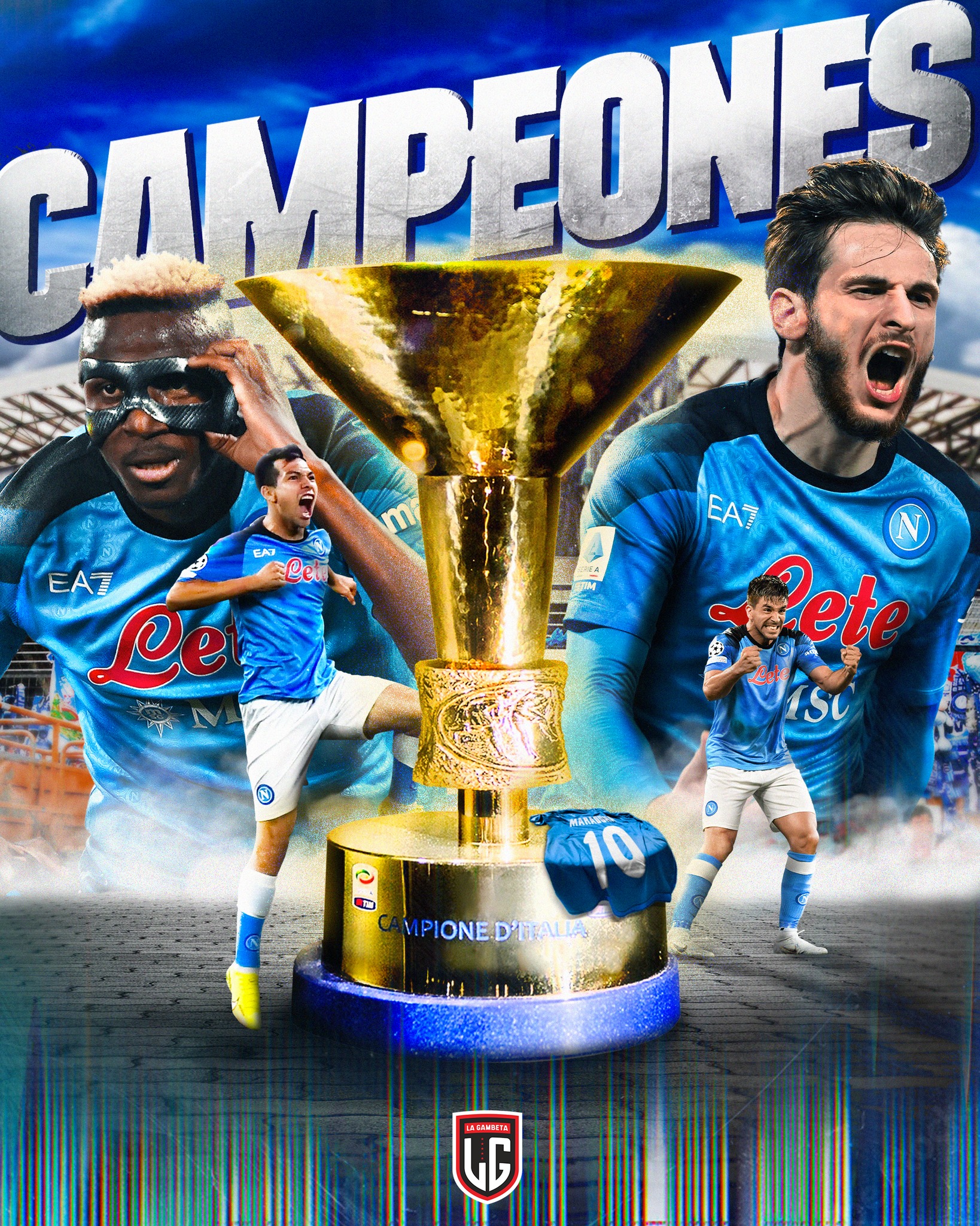 La - 🔵⚪¡EL NAPOLI ES EL NUEVO CAMPEÓN DE LA SERIE A!🏆 Tuvieron que ...