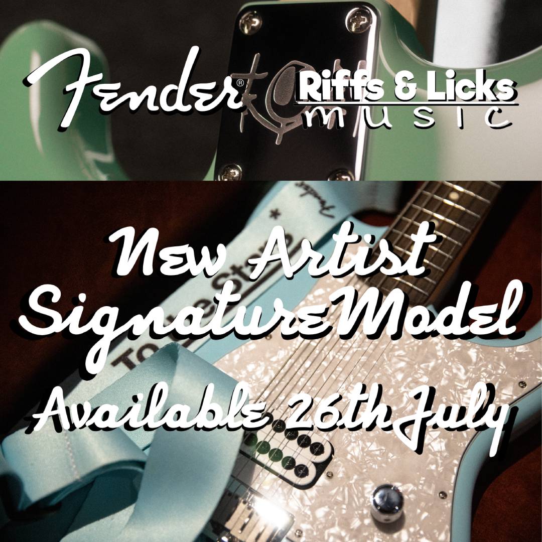 Riffs - 🎸 Here's a sneaky look at the new Fender Artist Signature Model ...