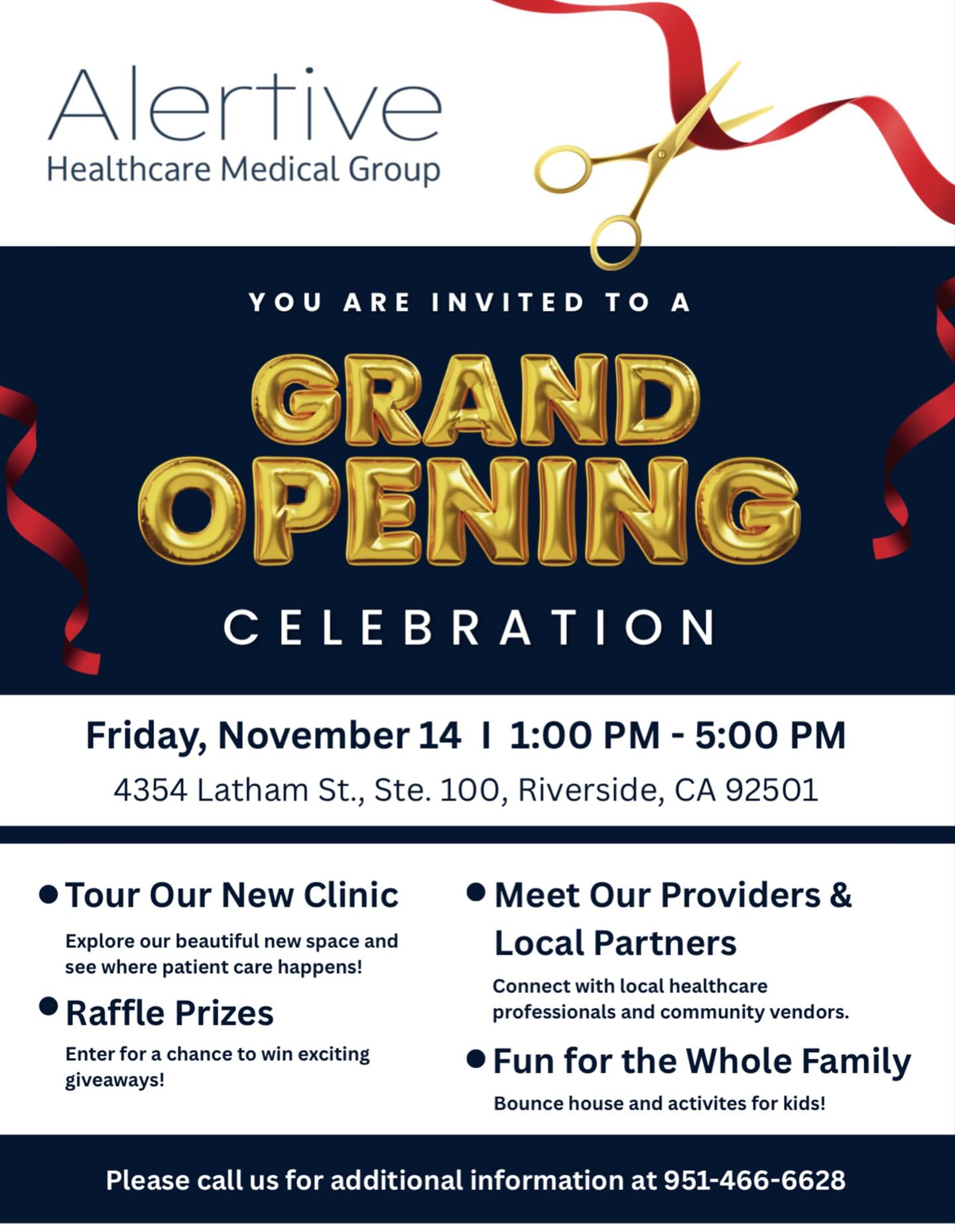 Join Us for Our Grand... - Alertive Healthcare Medical Group | Facebook