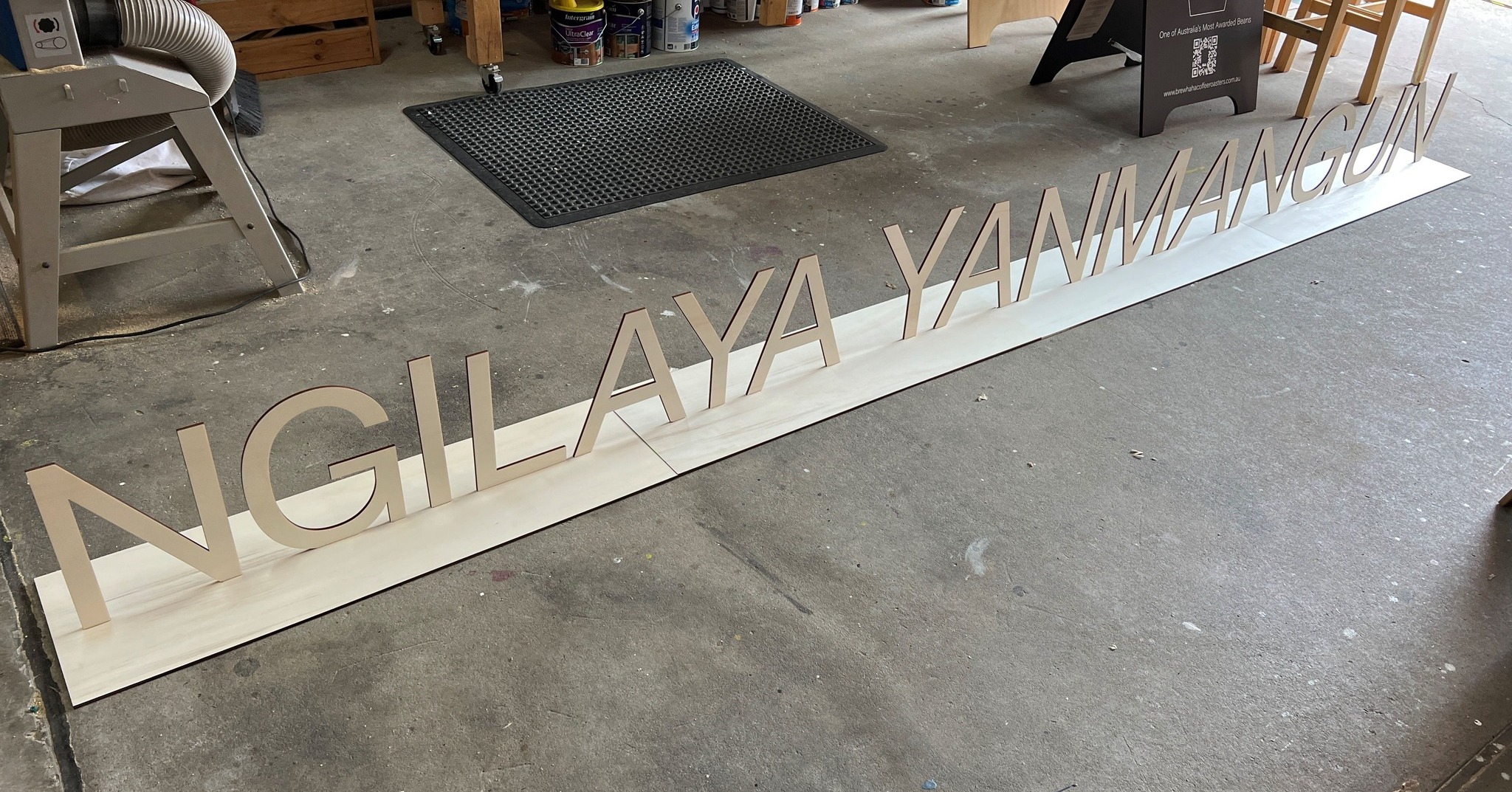 The Laser Co - A Laser Cut Floating Sign with stand for... | Facebook
