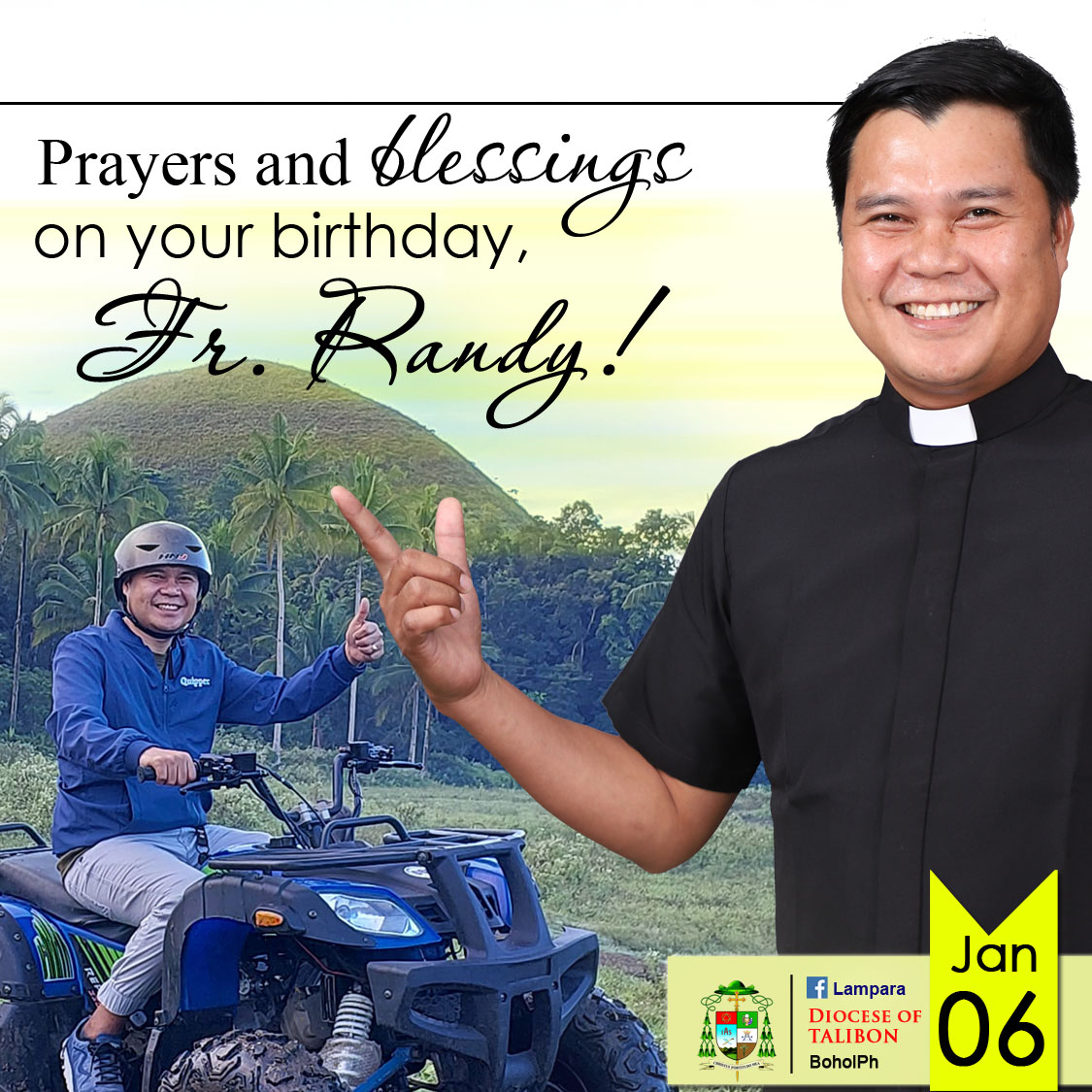January 6 | We give thanks... - Lampara - Diocese of Talibon | Facebook