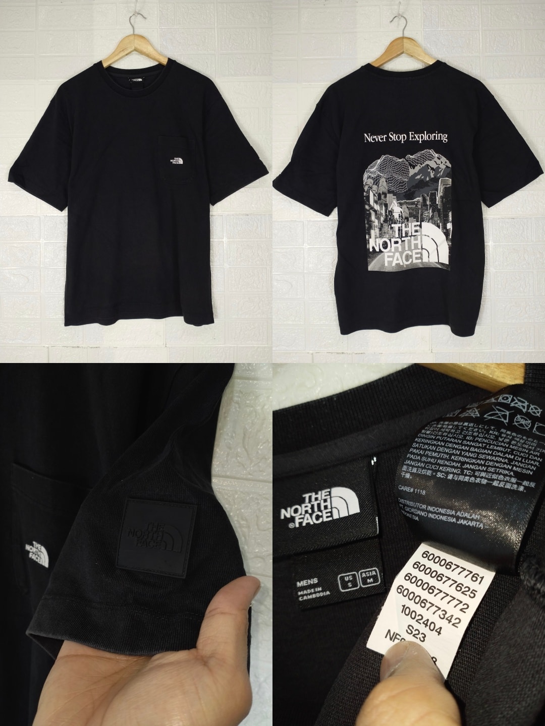Dan - THE NORTH FACE TEE SHIRT 28 X 22 LARGE EXCELLENT CONDITION M: 880 ...