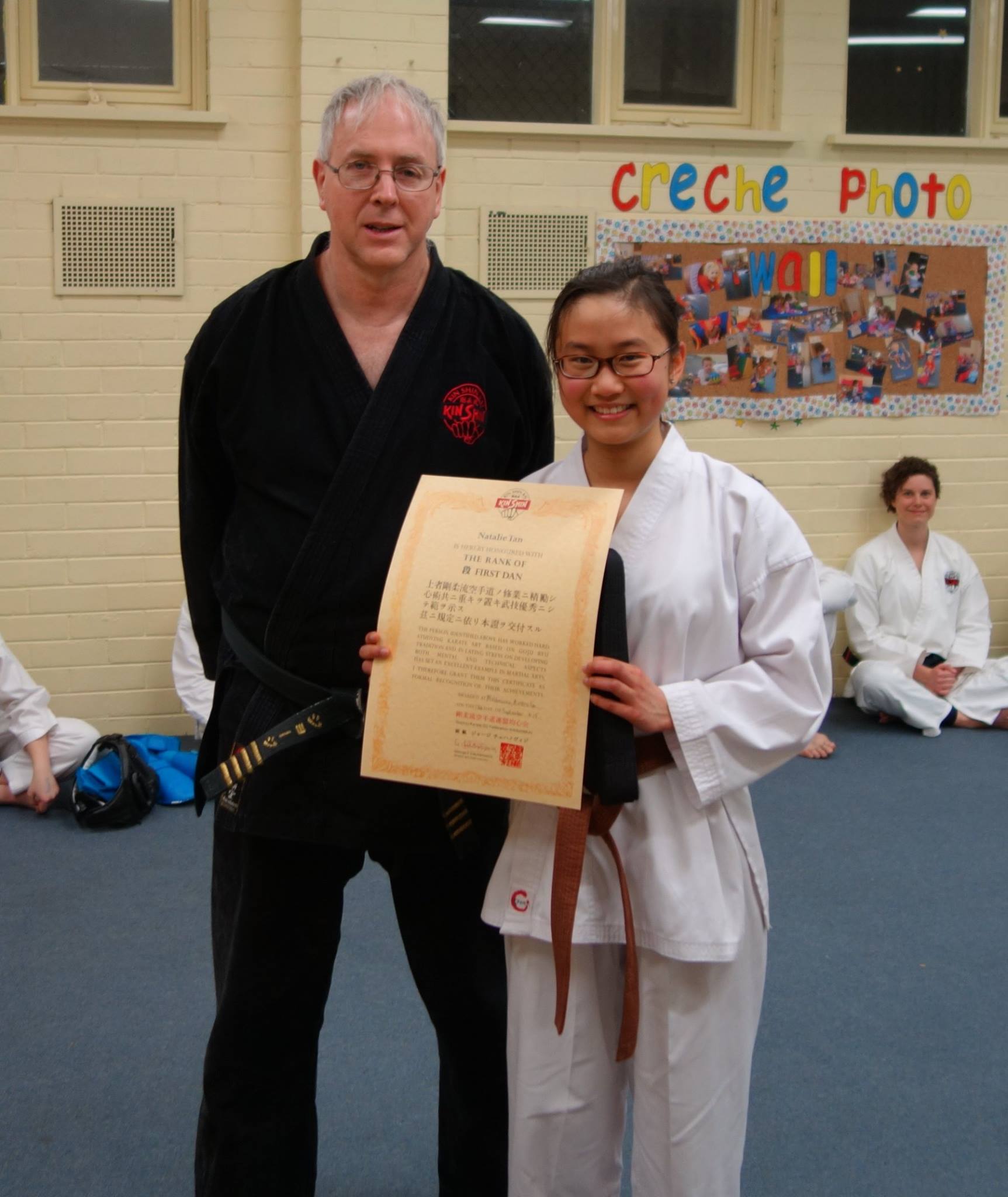 Kin Shin Kai - A big congratulations to Natalie Tan,...