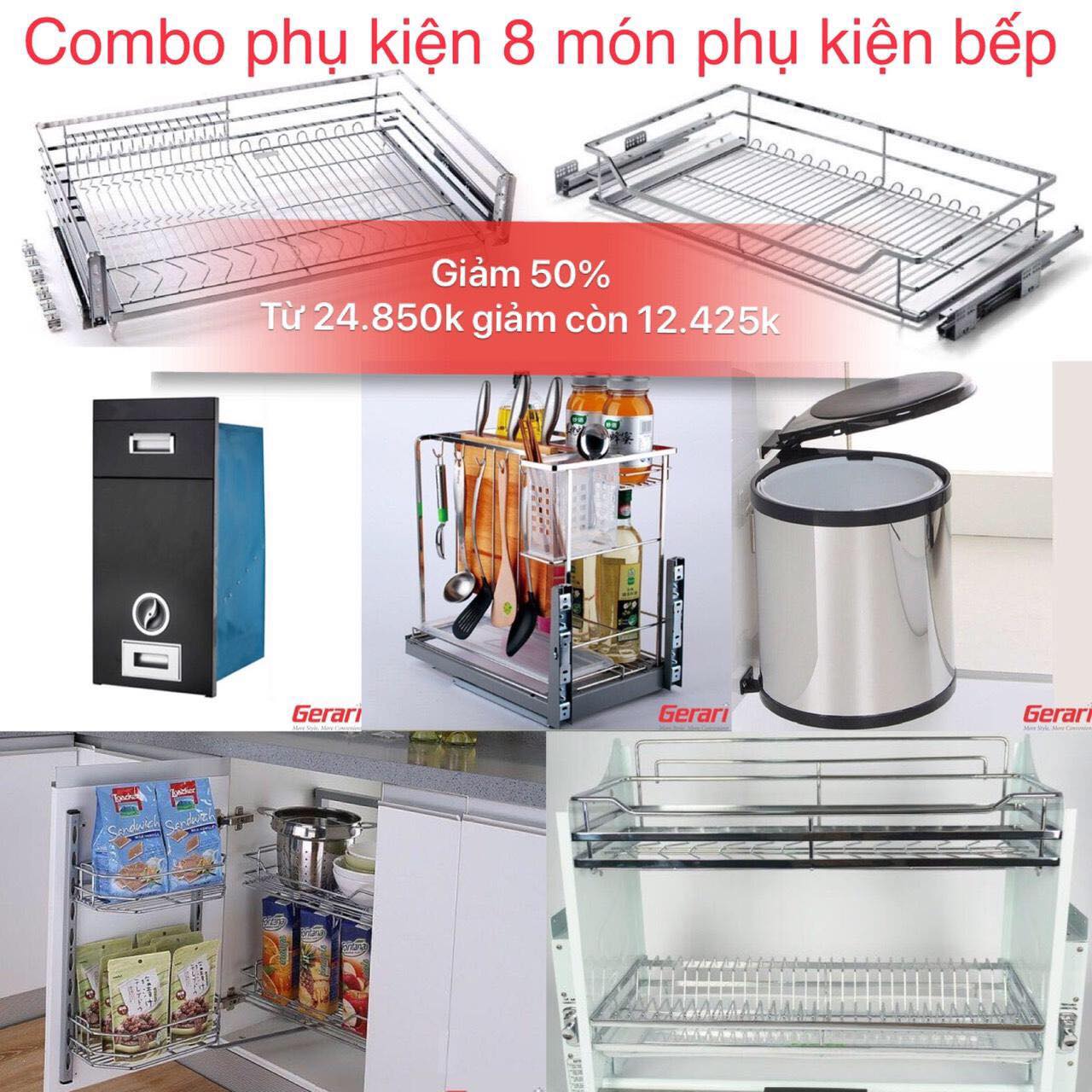 Tổng Kho Phụ Kiện Bếp Gerari HCM