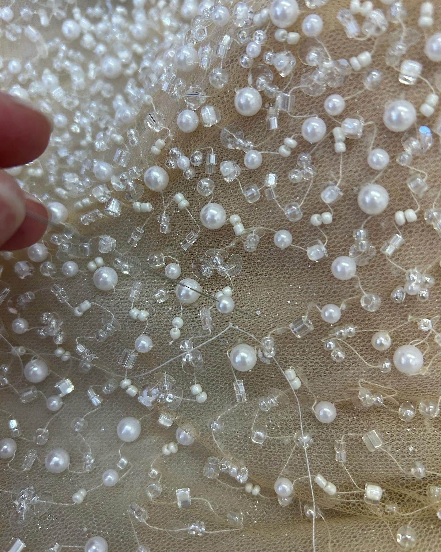 how to fix loose beads on a dress beaded wedding issues? Size:4- FINAL SALE best formal dresses Sherri Hill Strapless Lace