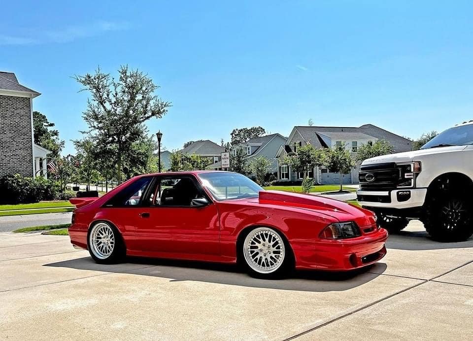 Fox-Body Mustangs - Nice GT sitting on Weld Rts wheels | Facebook