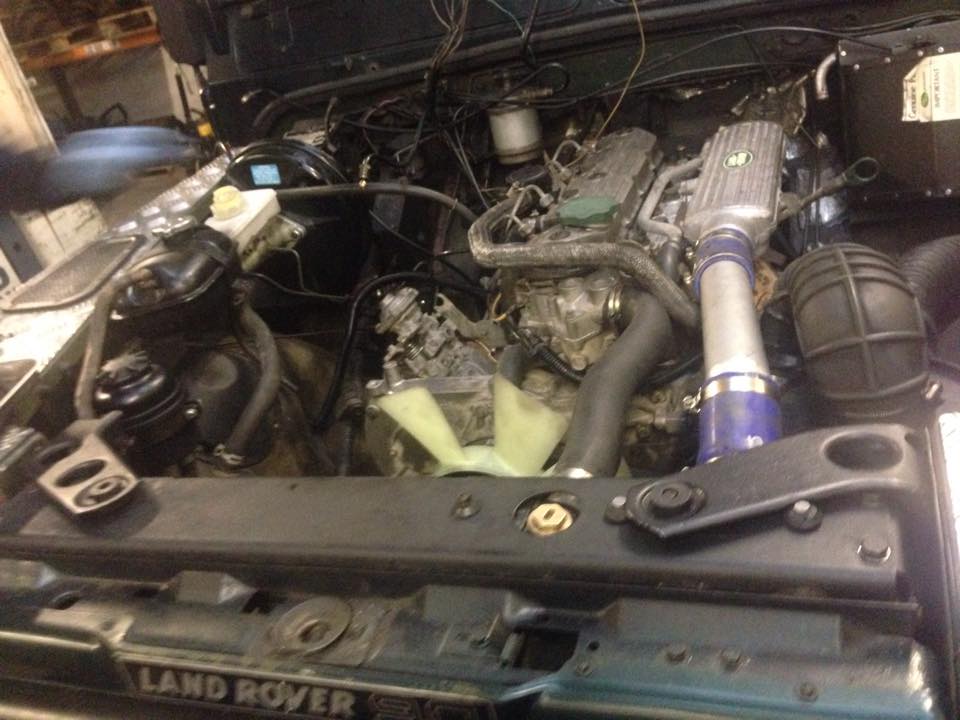 Another engine conversion fitted... - West Midlands 4x4 j.b's