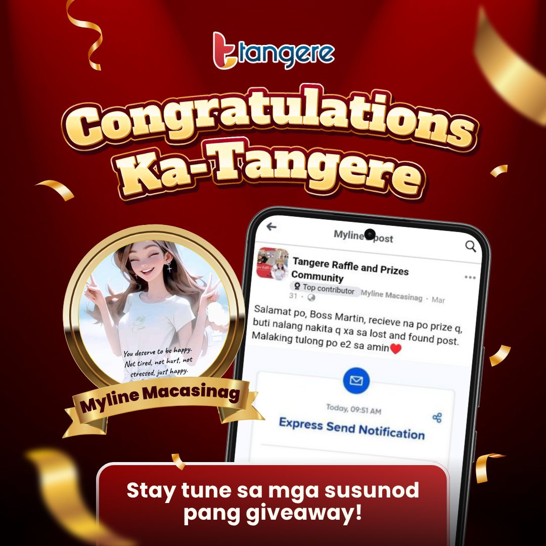 Tangere - Panalo Alert! May bagong patunay na naman ang... | Facebook