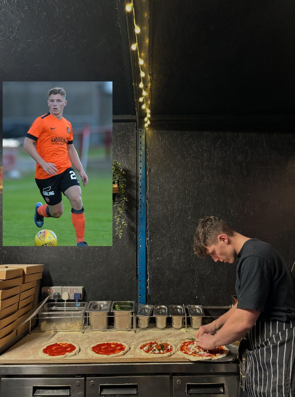 Glasgow - Meet Gavin Ritchie, the former pro-footballer now pizza chef ...