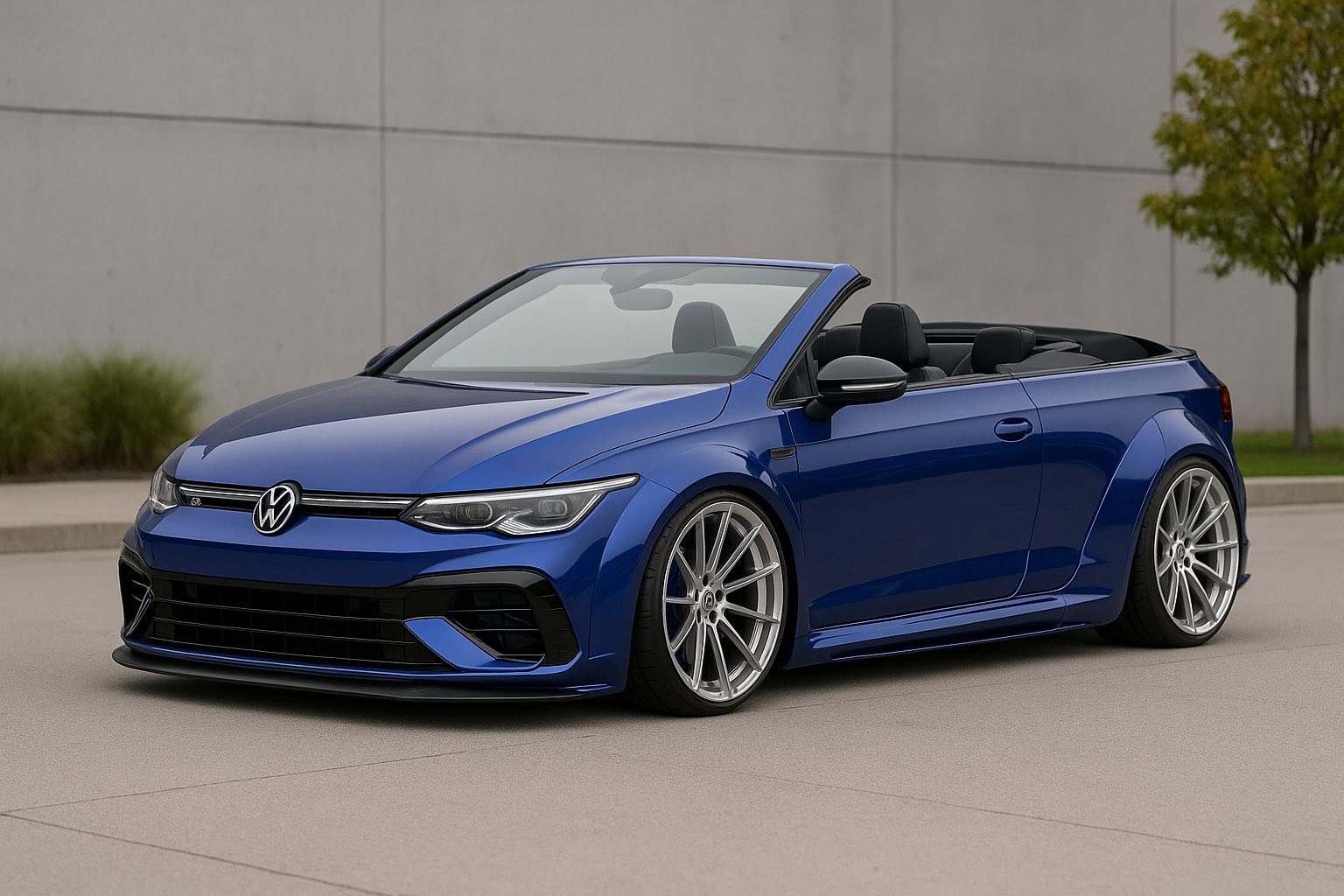 VW Golf convertible | Facebook
