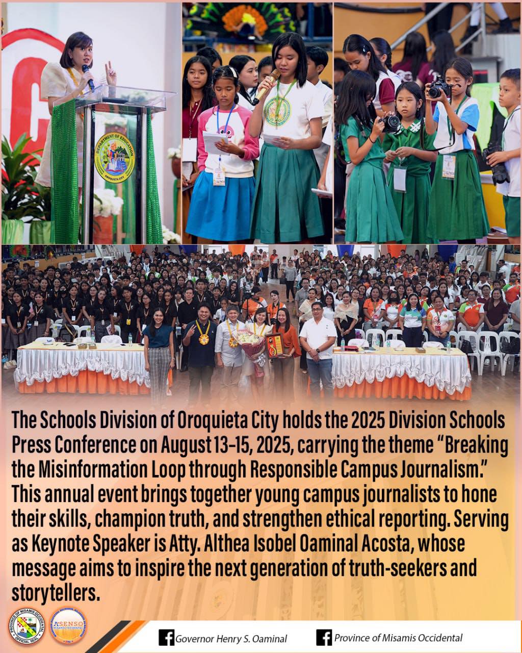 👀The Schools Division of... - Province of Misamis Occidental | Facebook