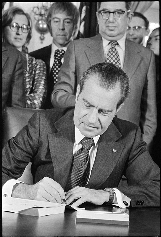 Richard - #Nixon50 #OTD 2/1/1974 President Nixon signed the