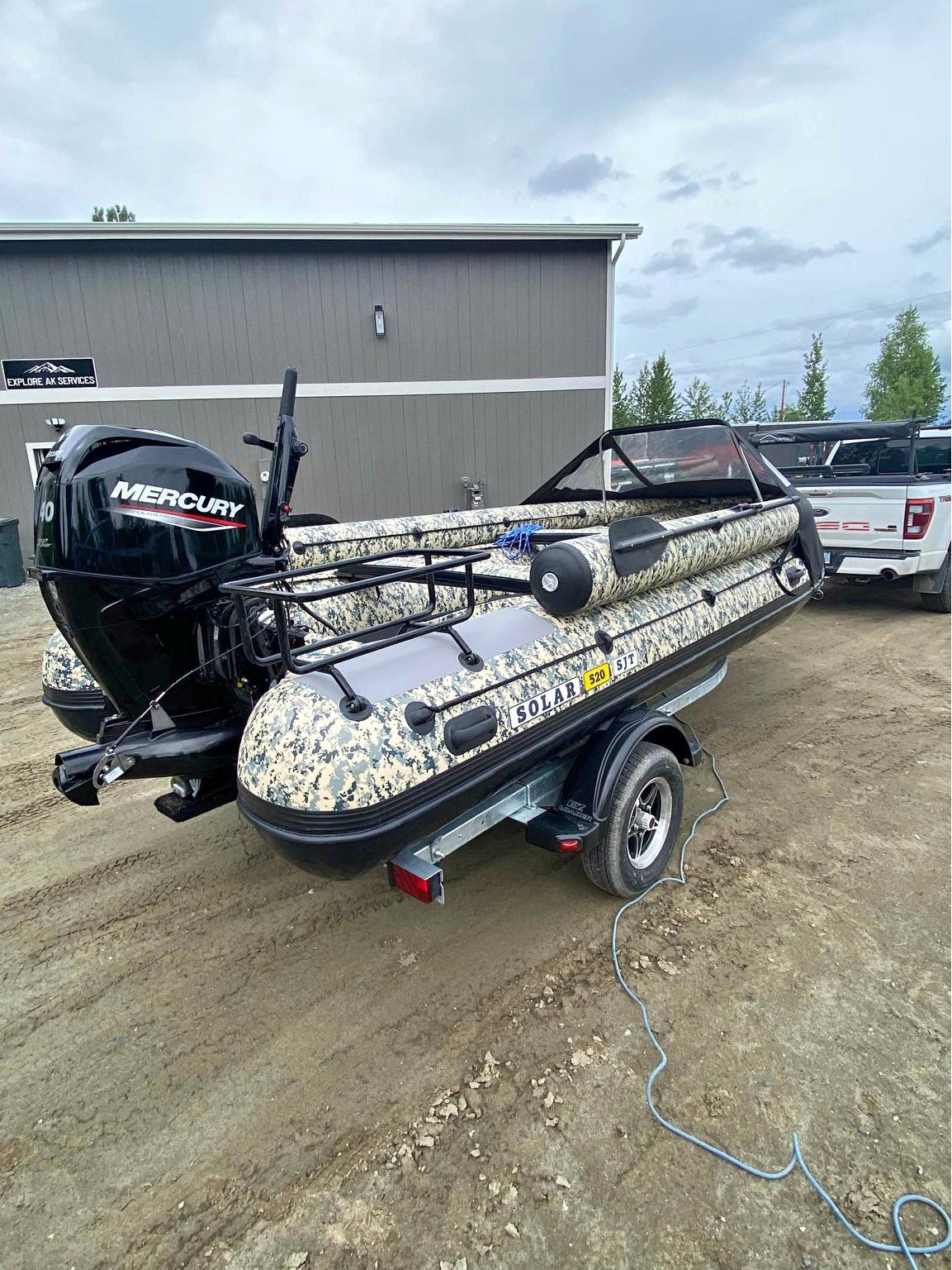 2024 Solar Jet boat 520 expedition