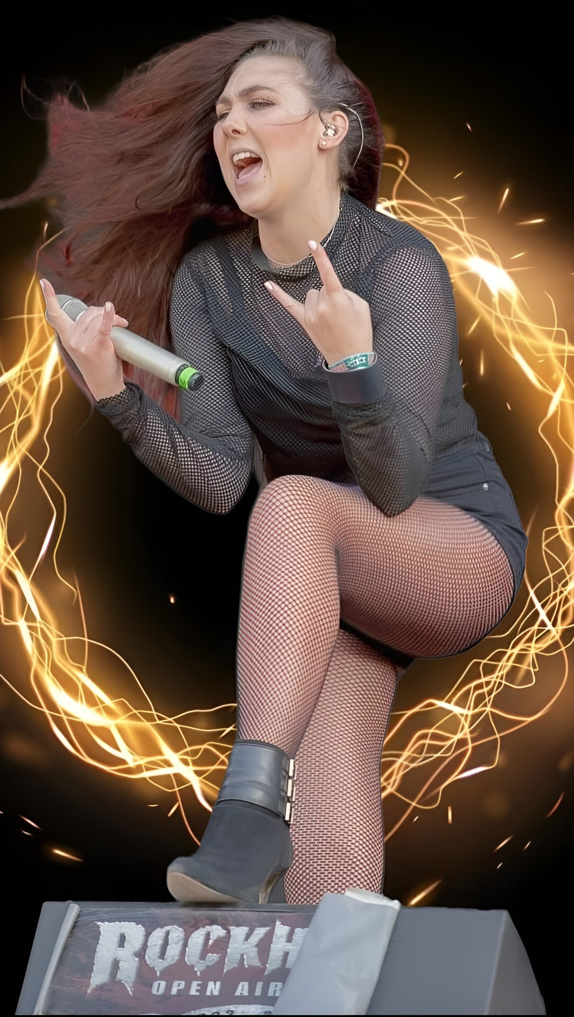 Icon - Elize Ryd blends the power of metal with the elegance of ...