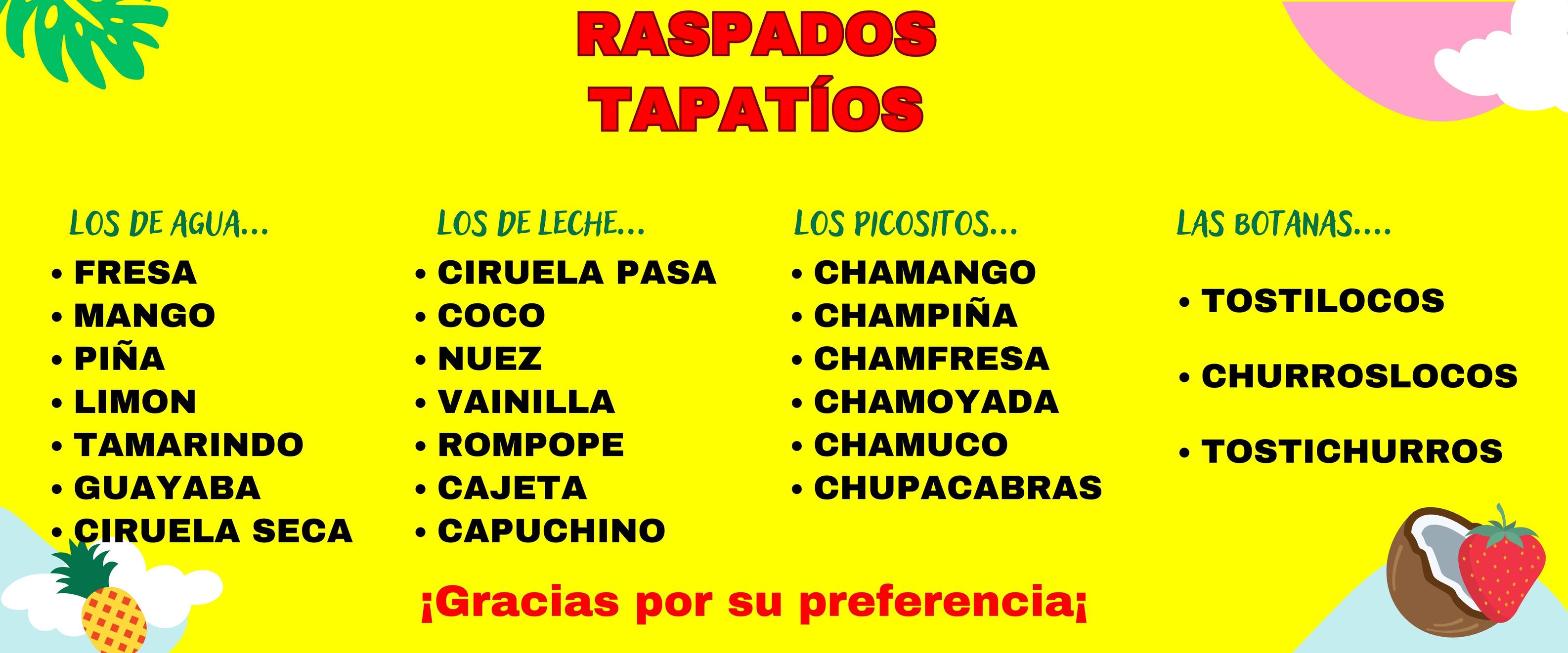 Elotes y raspados Tapatíos | Tijuana