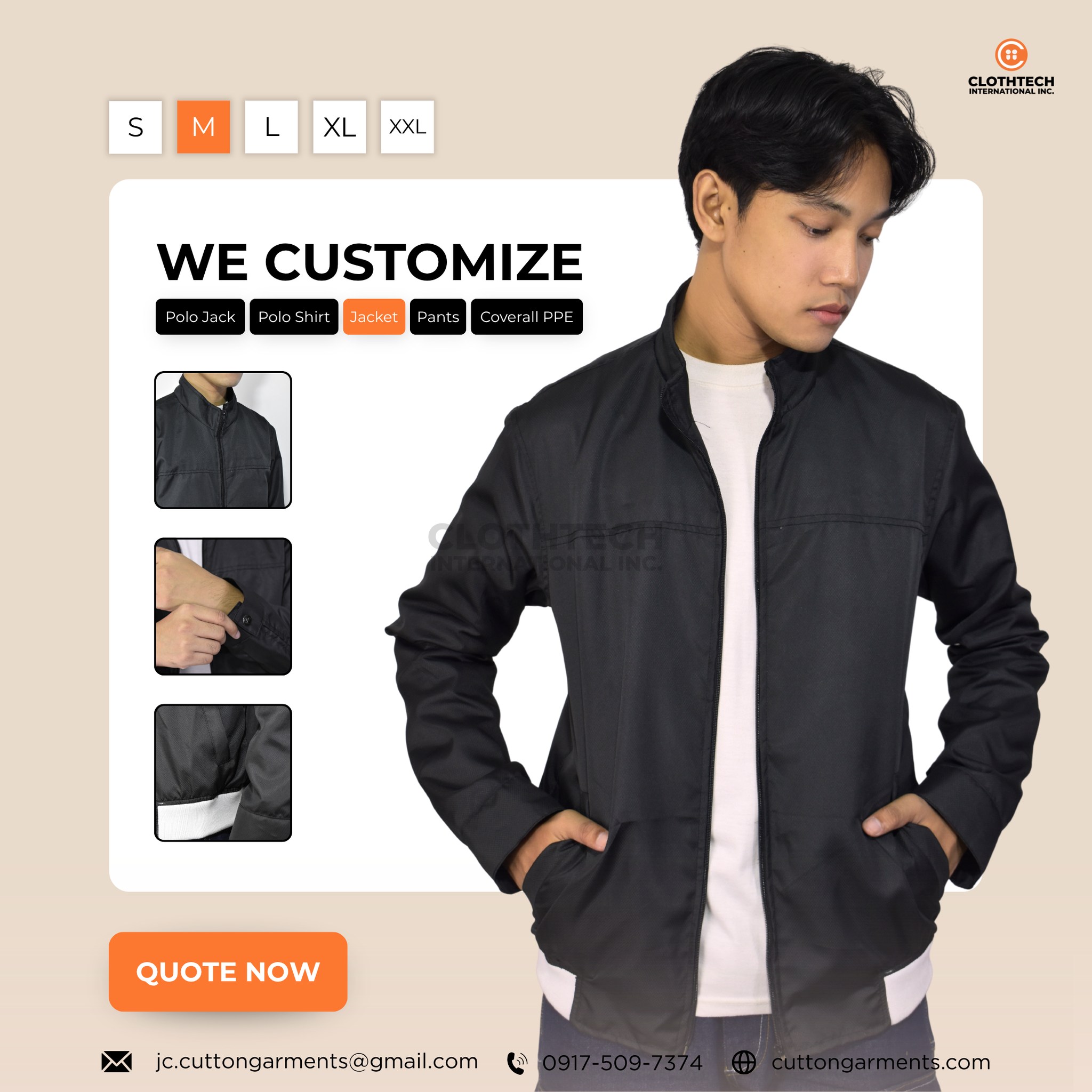 Clothtech - Custom jackets, made for you. Ready to wear something that ...