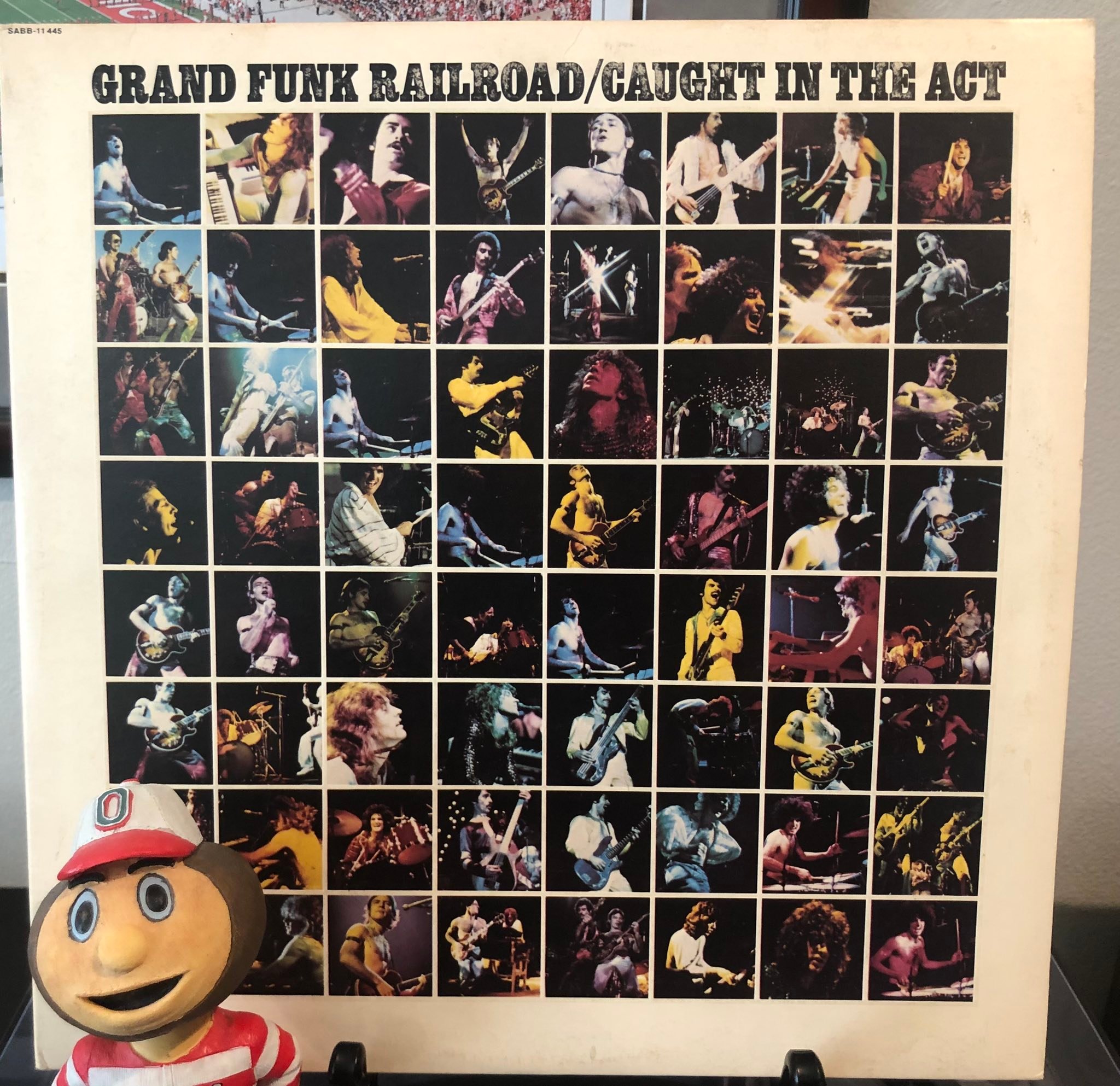 Grand Funk Railroad's live album Caught in the Act