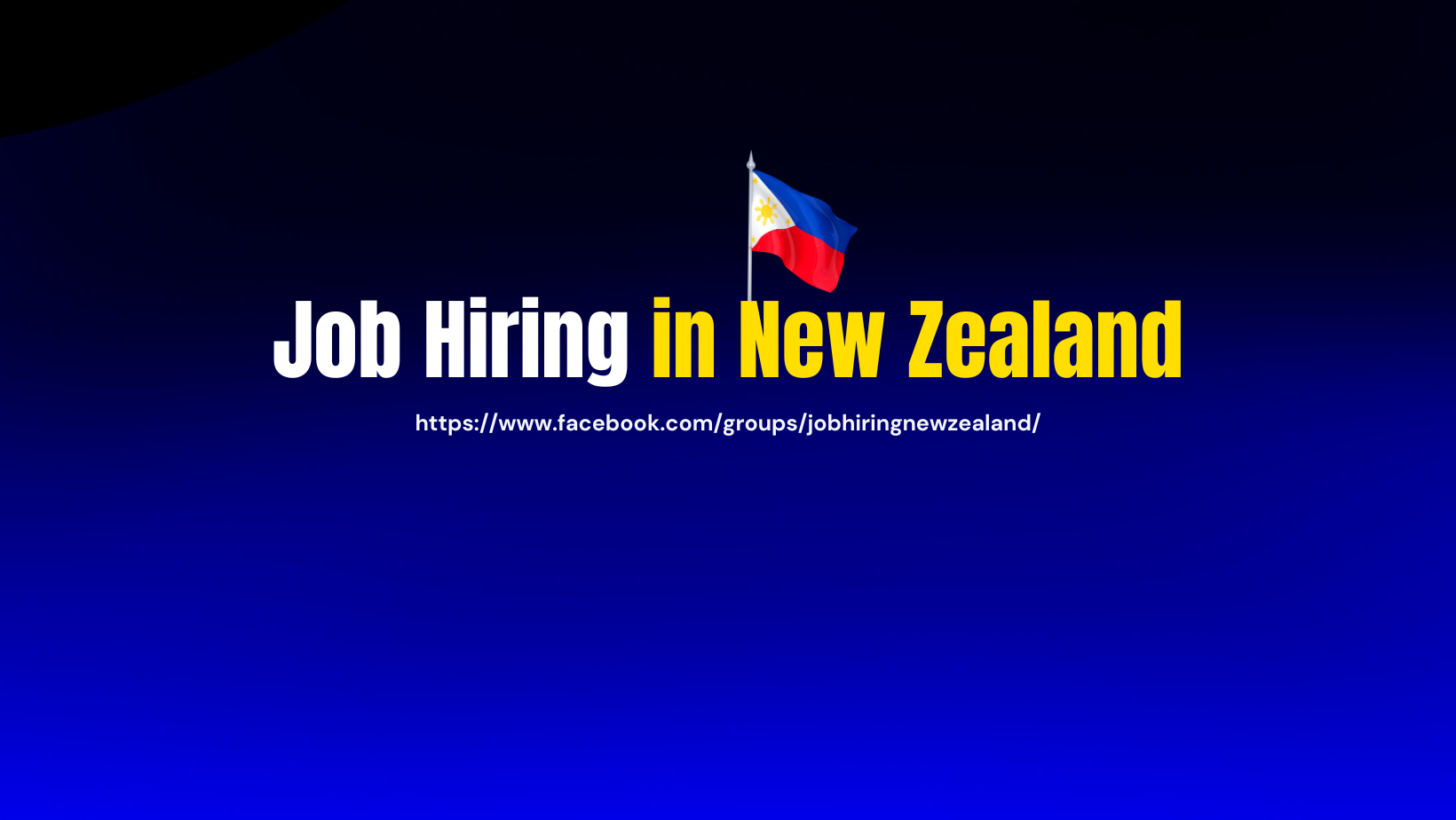 Job Hiring in New Zealand | Facebook