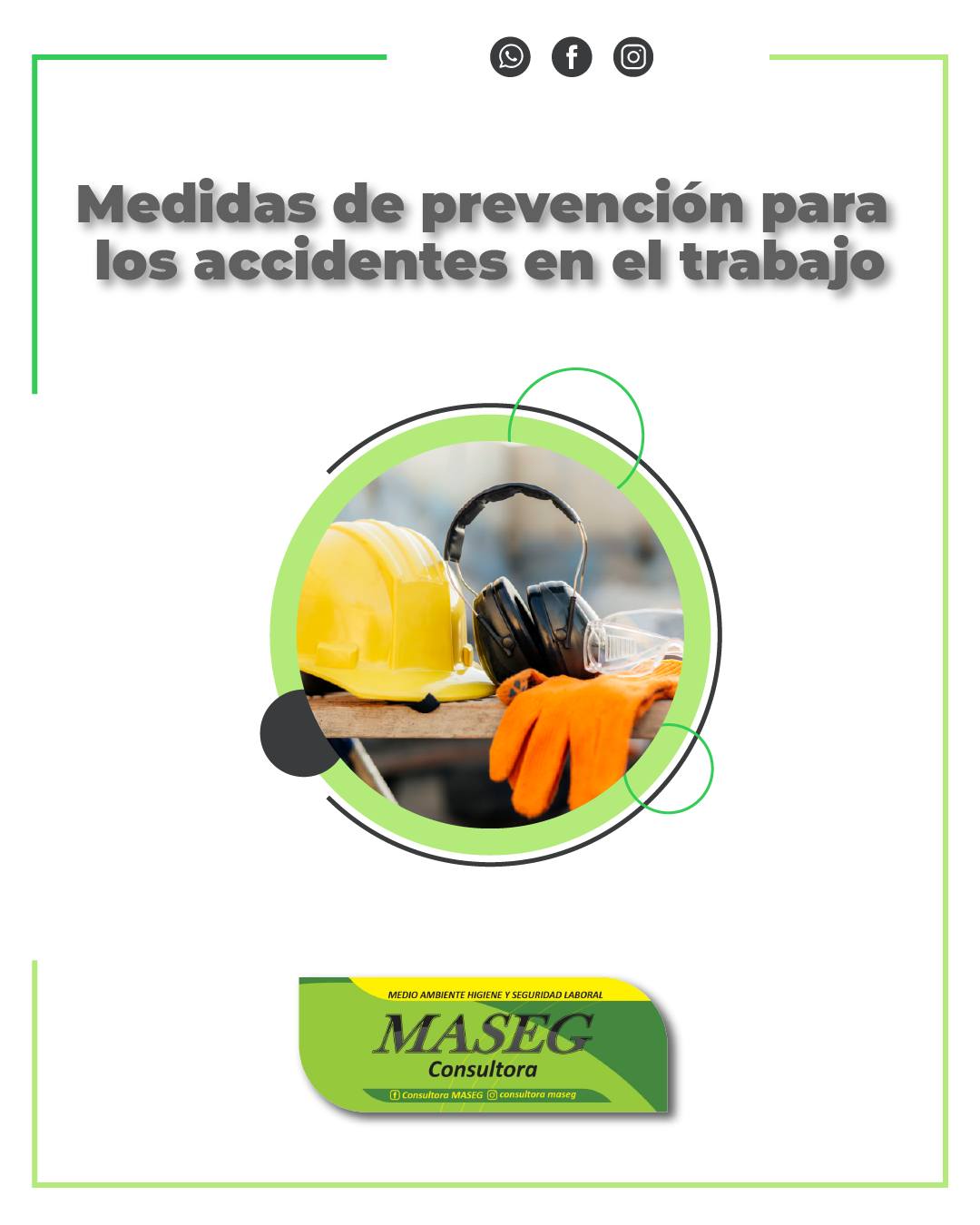 ️ Te dejamos una checklist de medidas... - Consultora Maseg
