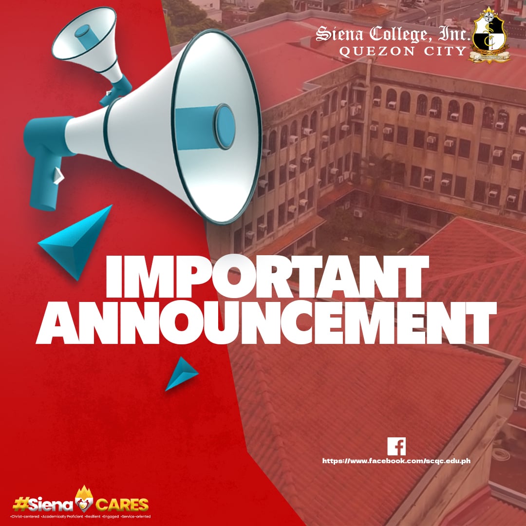 Siena - ANNOUNCEMENT 📢 SCQC Car Stickers for SY 2025-2026 is now ...