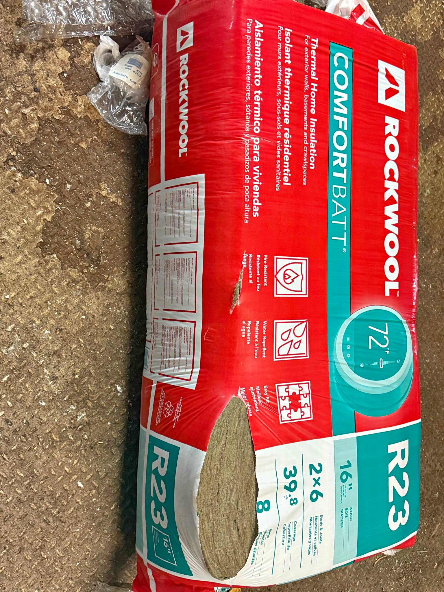 ROCKWOOL R23 & R15 INSULATION - Caulk & Sealant - McCordsville, Indiana ...