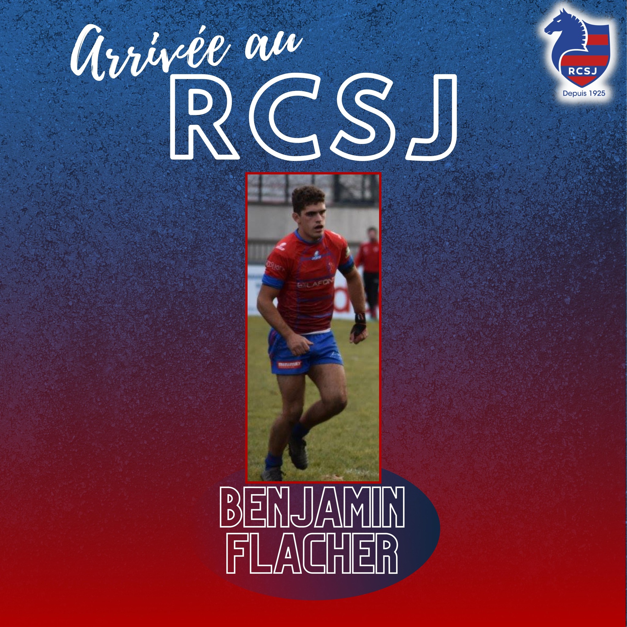 Rugby - ️📣RECRUTEMENT📣 ️ Bienvenue à Benjamin Flacher qui rejoint l ...
