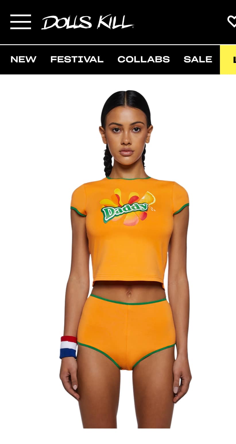 0NE WORD: DiCKiNi ‼️ ‼️ DollsKill.com/Namilia 👁‍🗨
