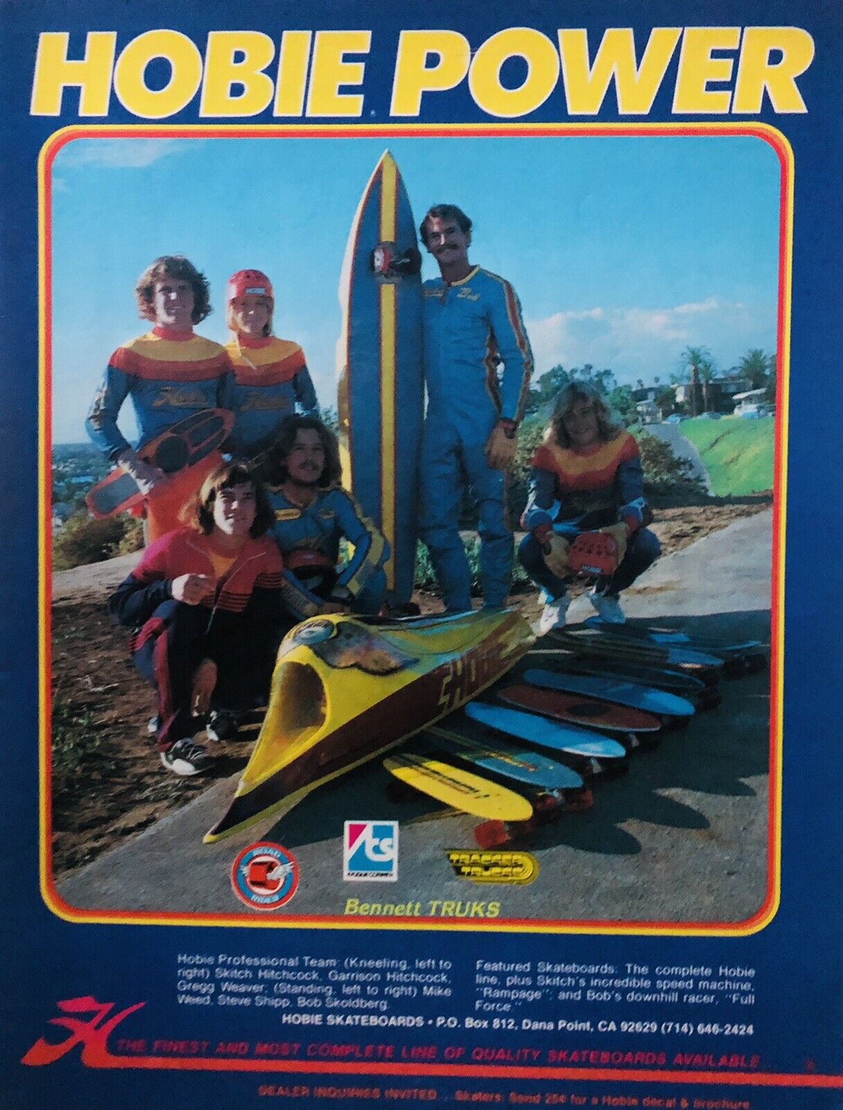 Throwback Thursday.back in the days of Hobie Skateboards