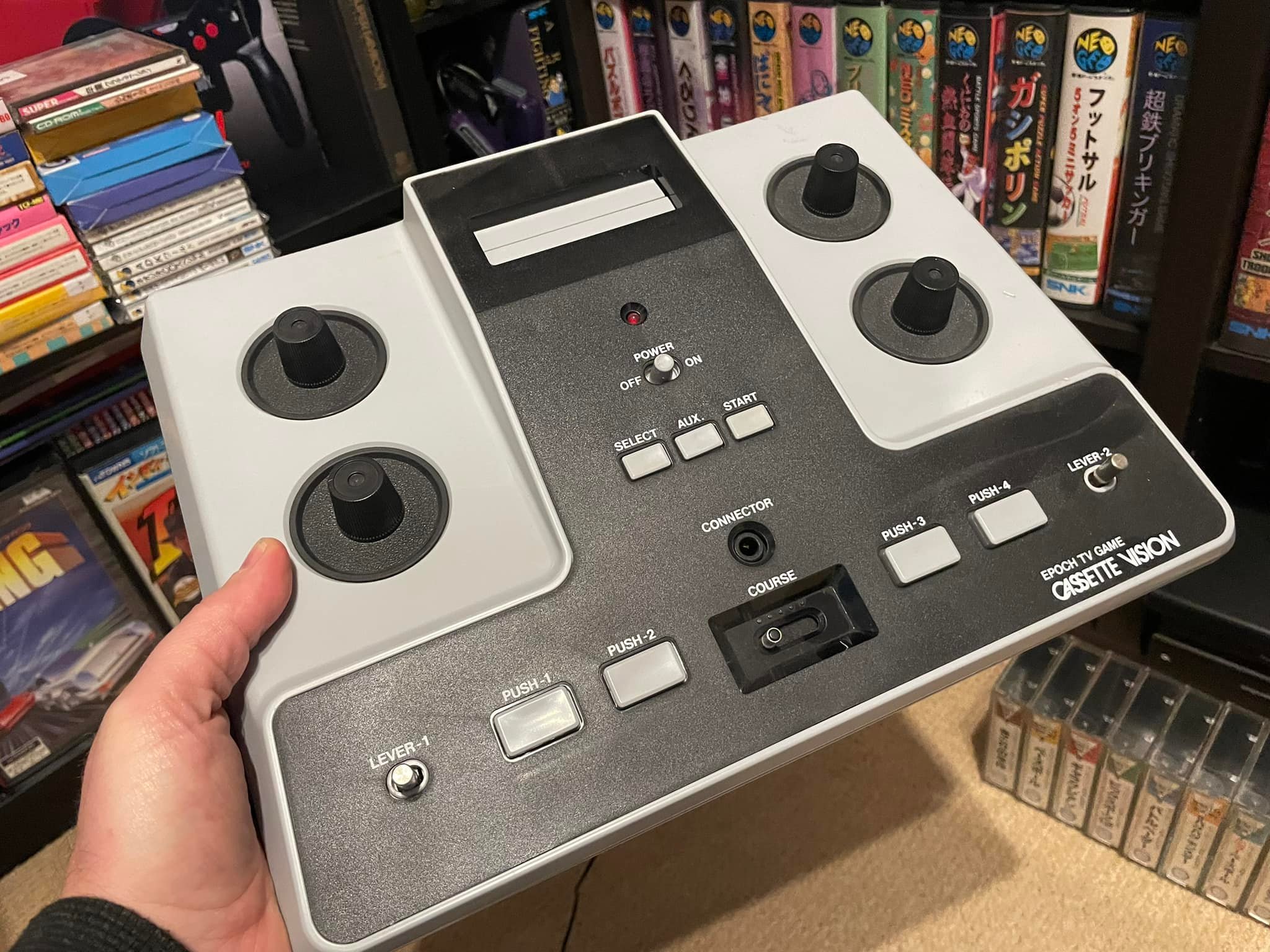 Not well known in the west but the original Epoch Cassette Vision