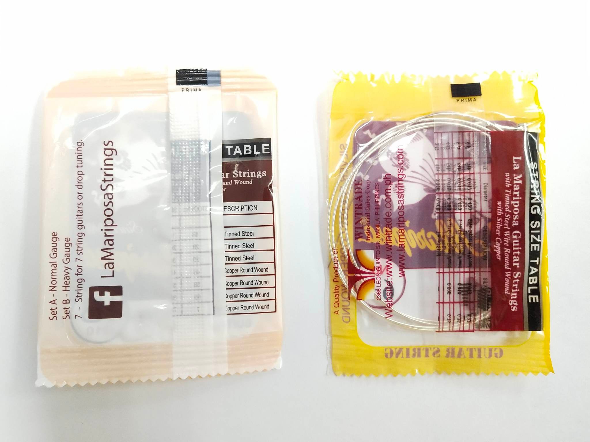 NOTICE!! What is the difference... - La Mariposa Strings