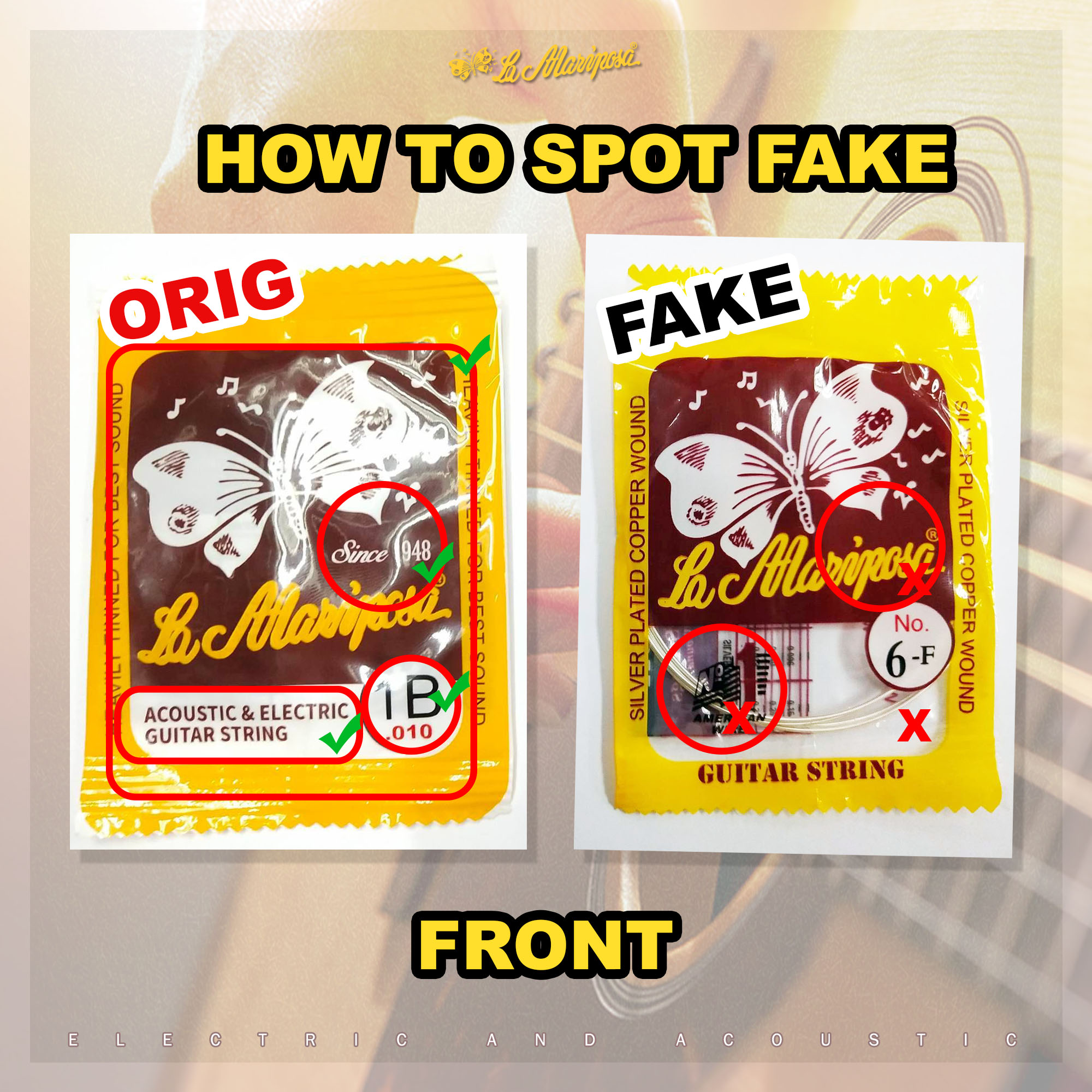 NOTICE!! What is the difference... - La Mariposa Strings | Facebook
