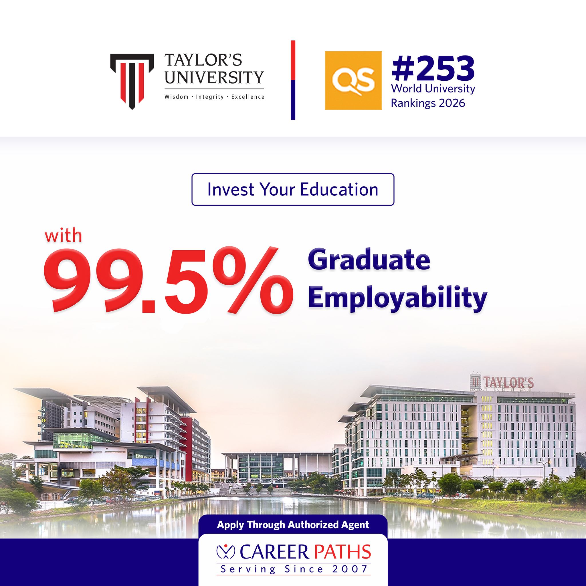Career - Taylor’s University is in the international news for its ...