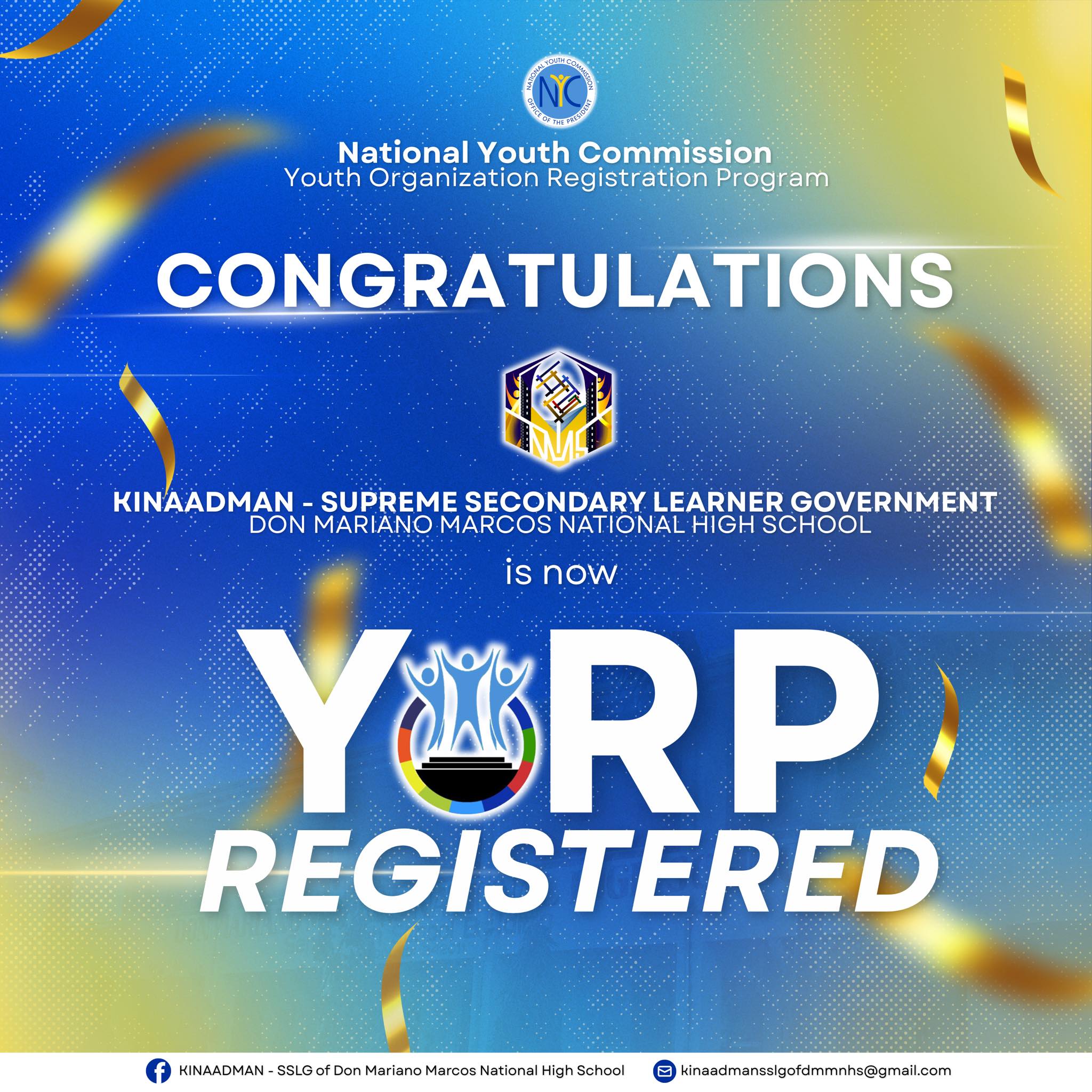 Kinaadman - SSLG of Don Mariano Marcos National High School