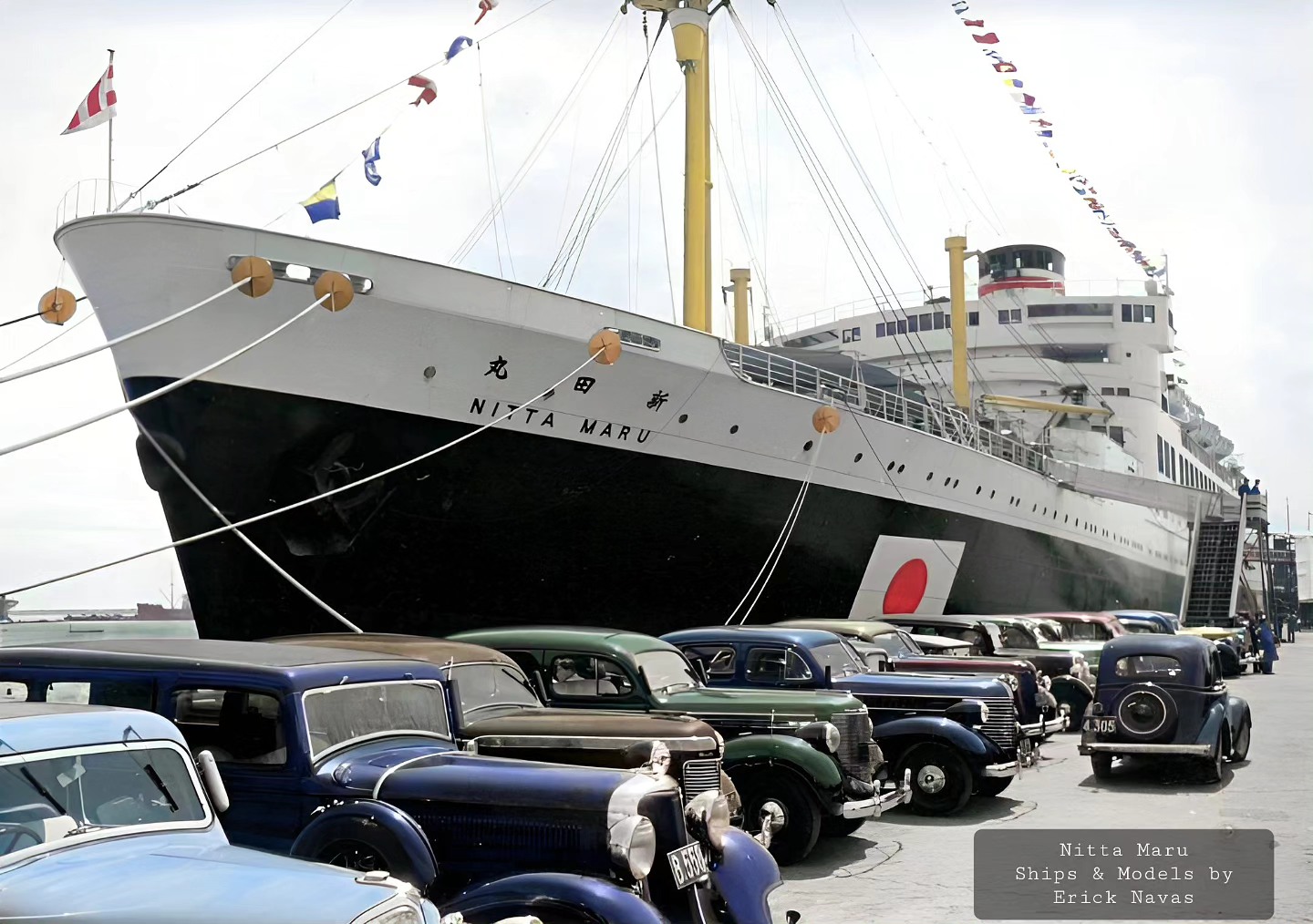 Nyk's Chichibu Maru ocean liner history