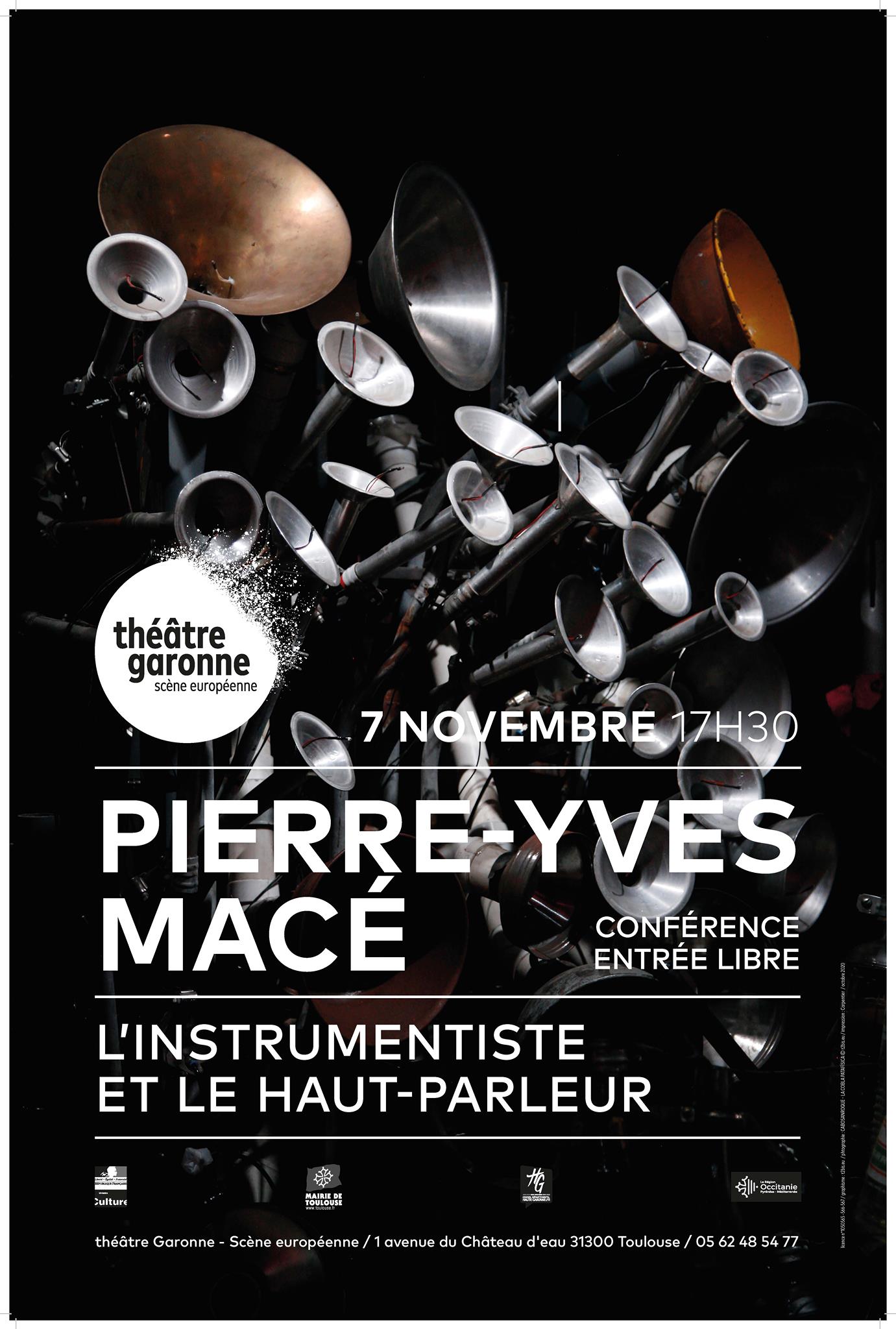 L'instrumentiste et le haut-parleur - conférence de Pierre-Yves Macé